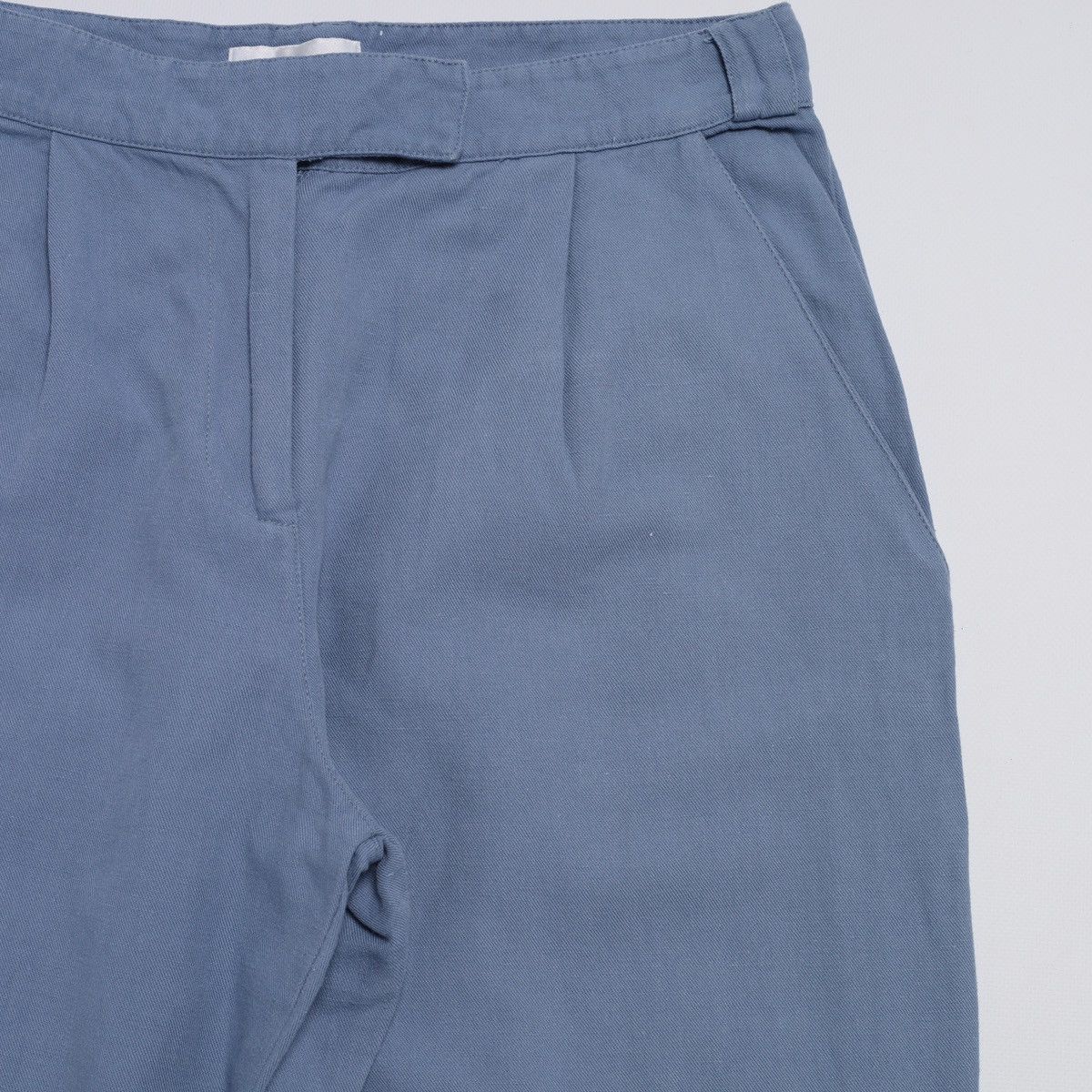 Other Brora Cotton Linen Sky Blue Trousers Pants Size 27" / US 4 / IT 40 - 6 Thumbnail