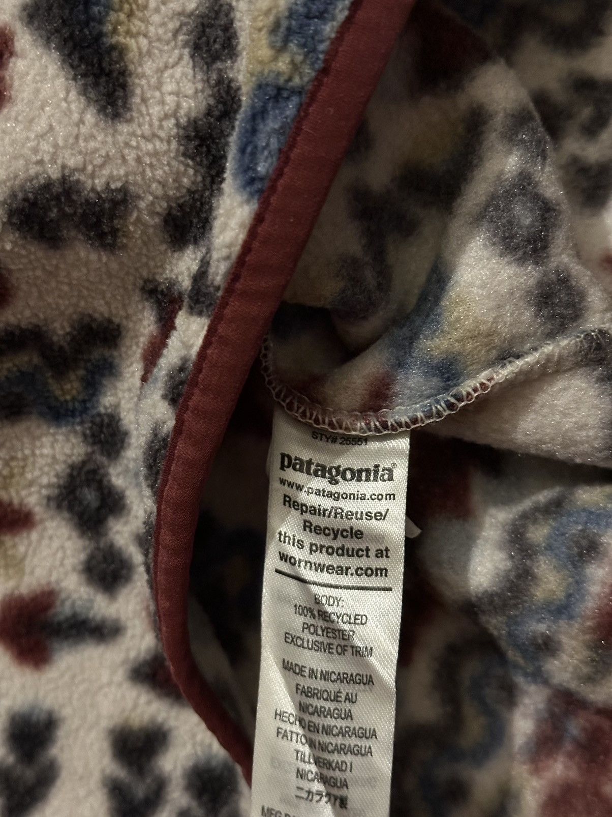 Patagonia × Vintage Patagonia Lightweight Synchilla Size US S / EU 44-46 / 1 - 6 Thumbnail