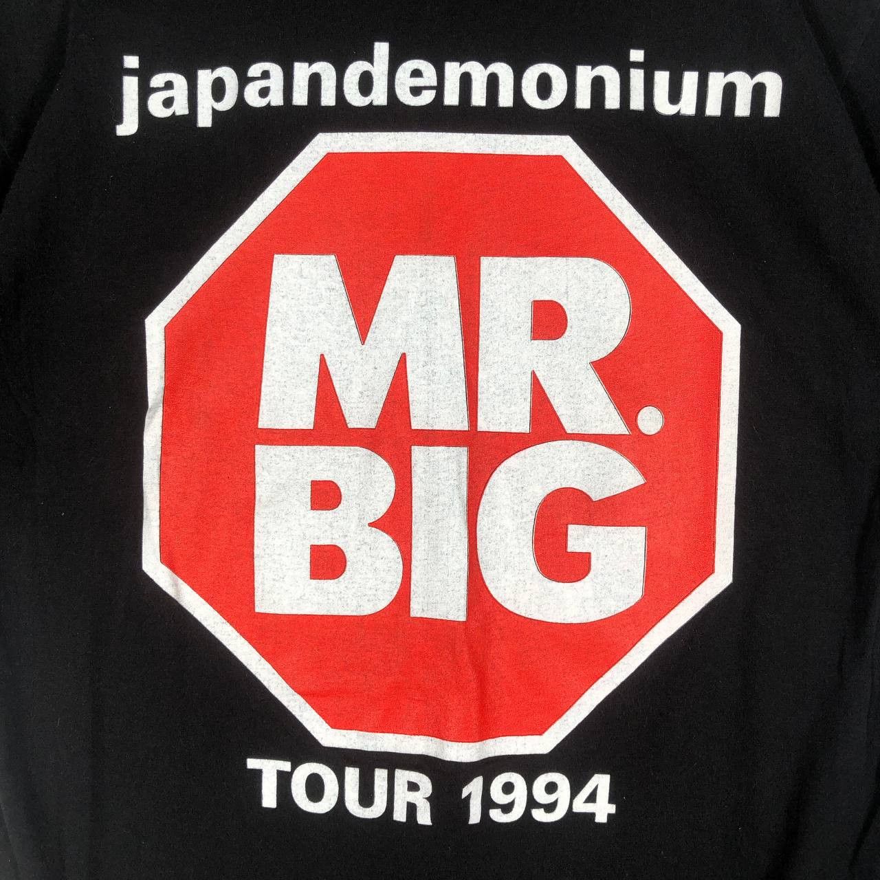 Band Tees × Hanes × Vintage Vintage Mr. Big Japan Demonium Tour 1994 Band T-Shirt Size US L / EU 52-54 / 3 - 7 Thumbnail