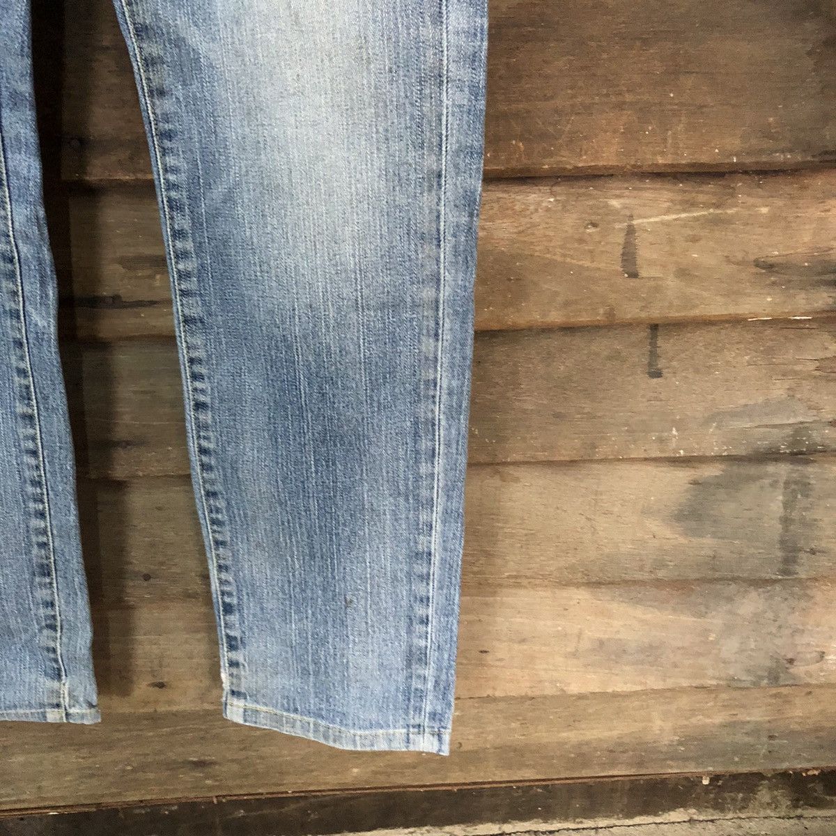 Japanese Brand Uniqlo Jeans Blue faded vintage Denim Pants #7326 Size 32" / US 10 / IT 46 - 10 Thumbnail