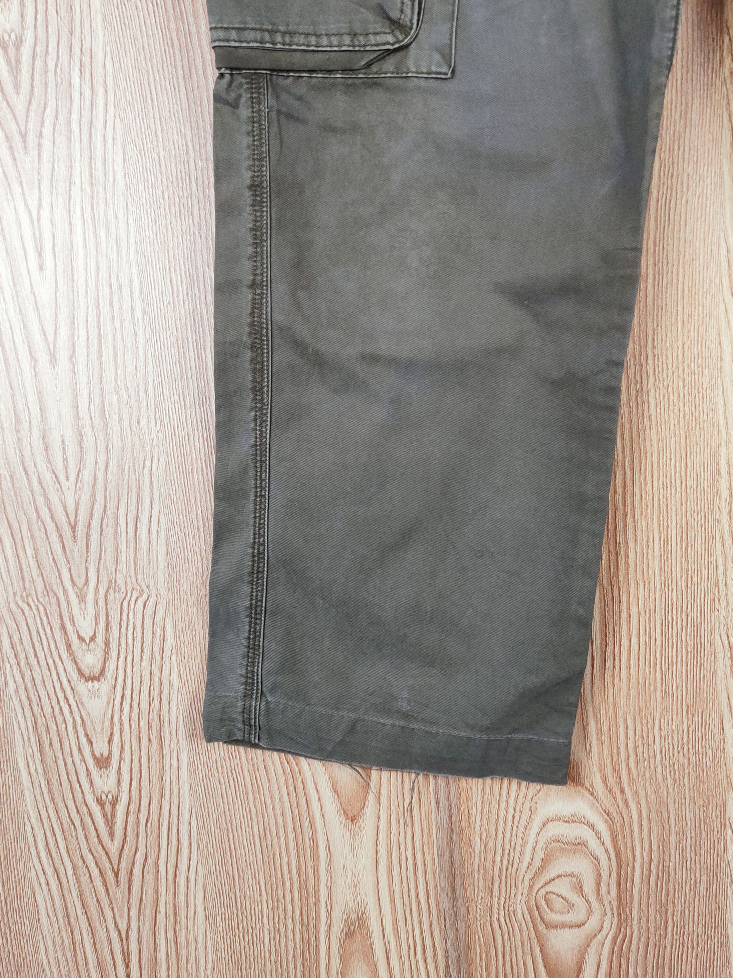Eddie Bauer Eddie Bauer Olive Faded Multipocket Cargo Pants #W195 Size US 29 - 4 Thumbnail