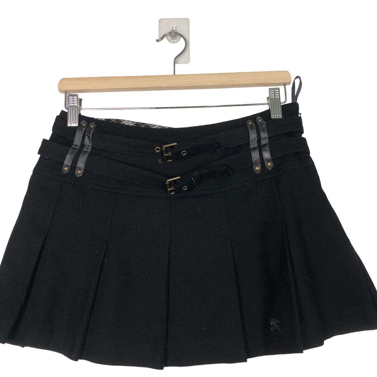 Burberry 💥90’s Vintage Burberry London Blue Label Skirt Nova Check Size 26" / US 2 / IT 38 - 7 Thumbnail