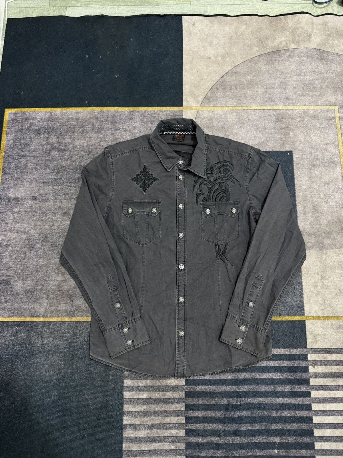 Hysteric Glamour BUCKAROO CROSS IFSIX LGB STYLE SHIRT Size US L / EU 52-54 / 3 - 3 Thumbnail