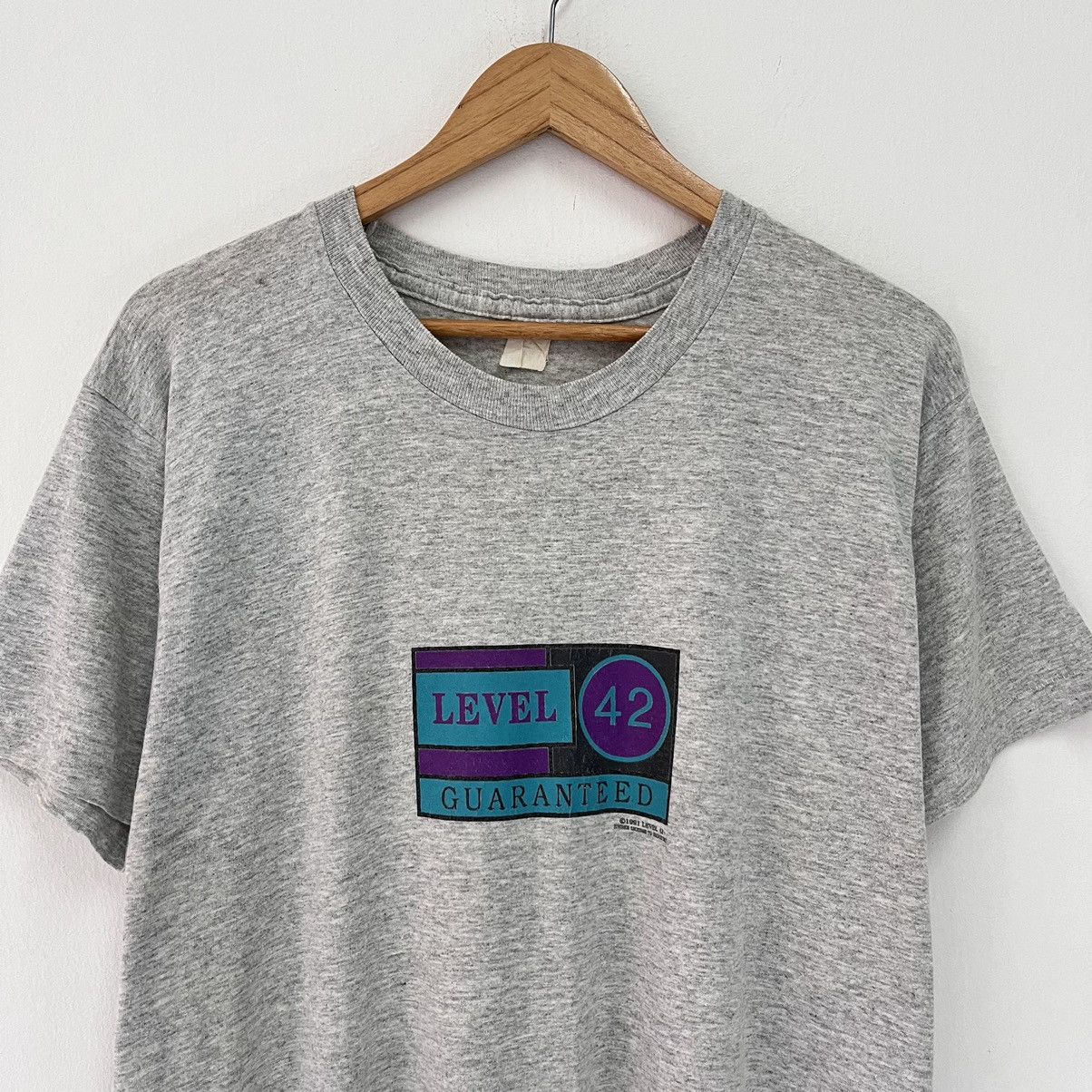 Band Tees 90’s Level 42 Tour Size US L / EU 52-54 / 3 - 1 Thumbnail