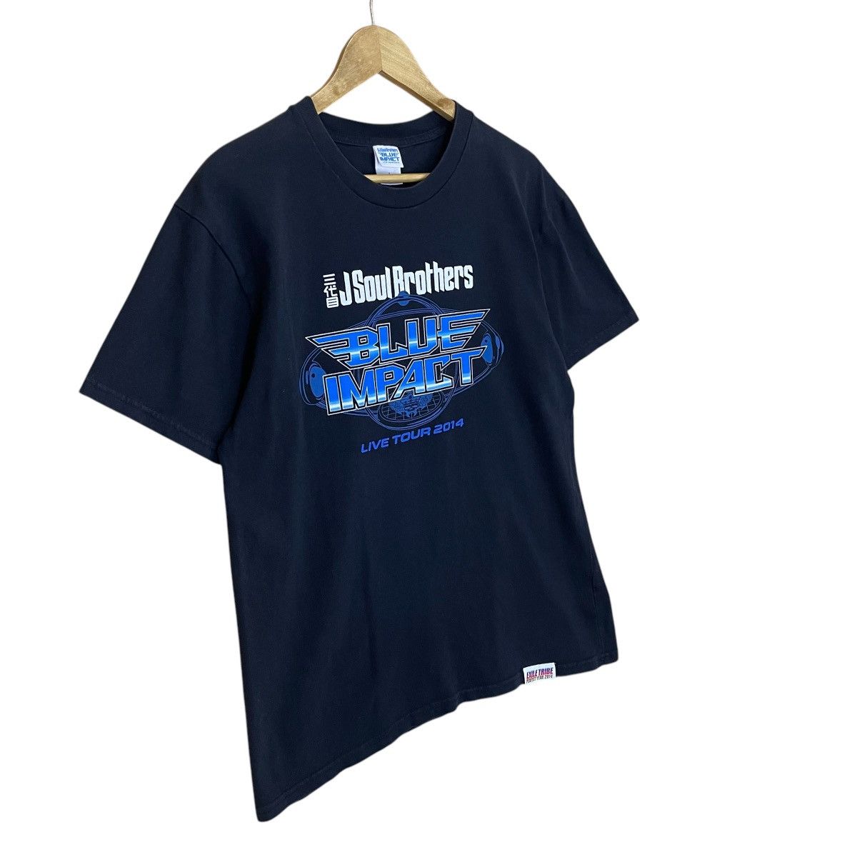 Band Tees × Japanese Brand Blue Impact Live Tour 2014 Big Logo Tee Size US M / EU 48-50 / 2 - 2 Thumbnail