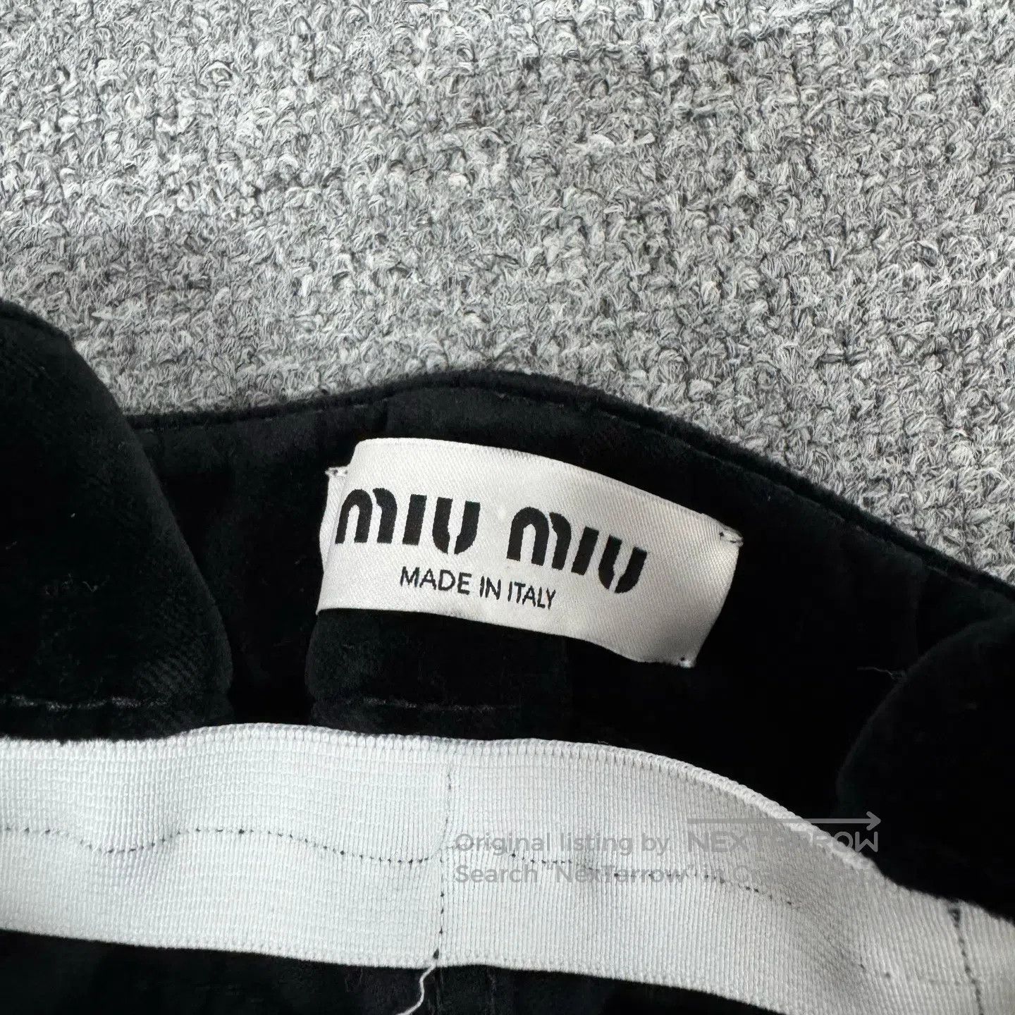 Miu Miu miu miu size 36 Velvet lace high-waisted A-line shorts| Size 26" / US 2 / IT 38 - 5 Thumbnail