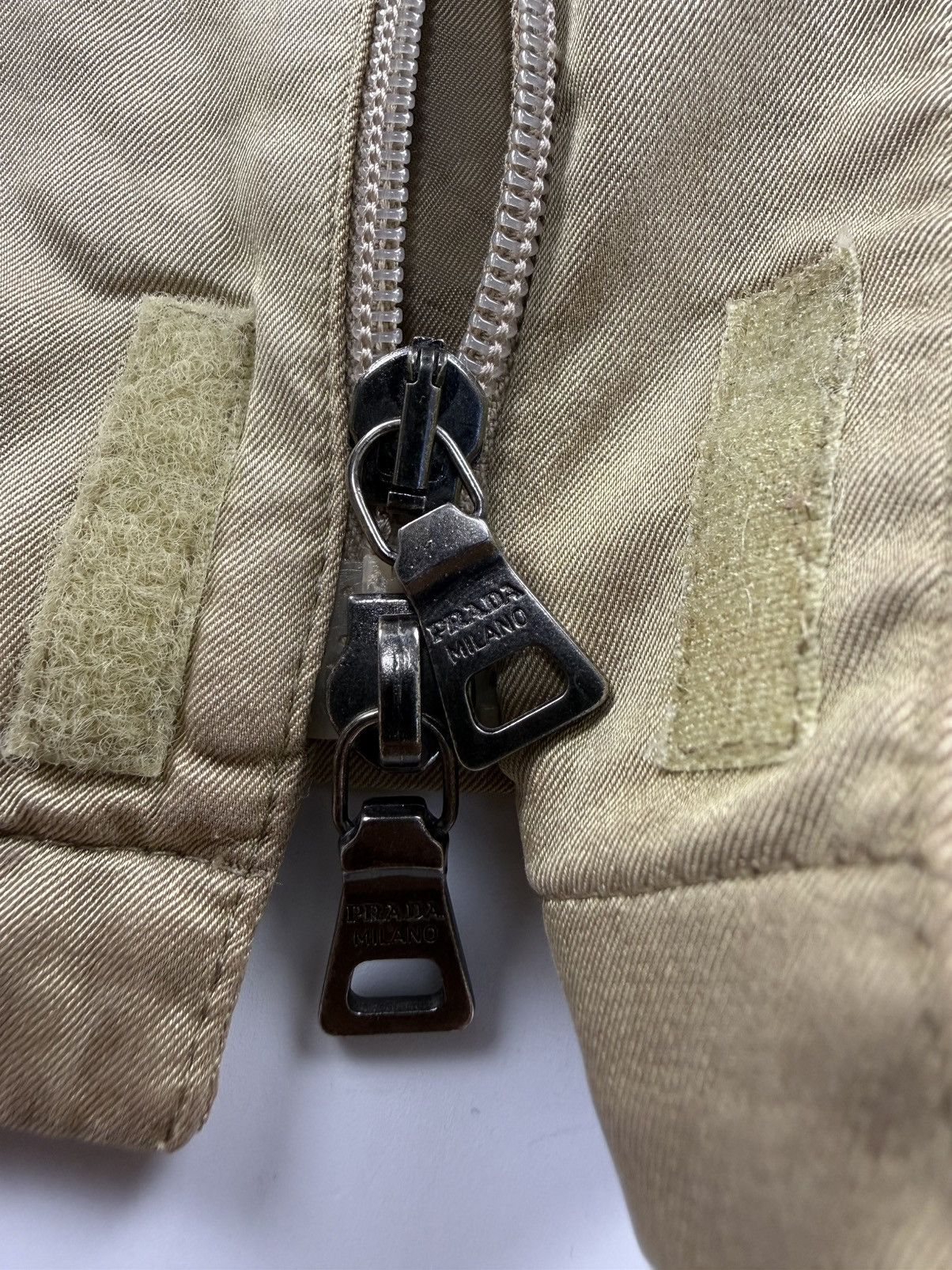Prada Prada S/S’98 Oversized Hooded Zip Up Jacket Size US M / EU 48-50 / 2 - 10 Thumbnail