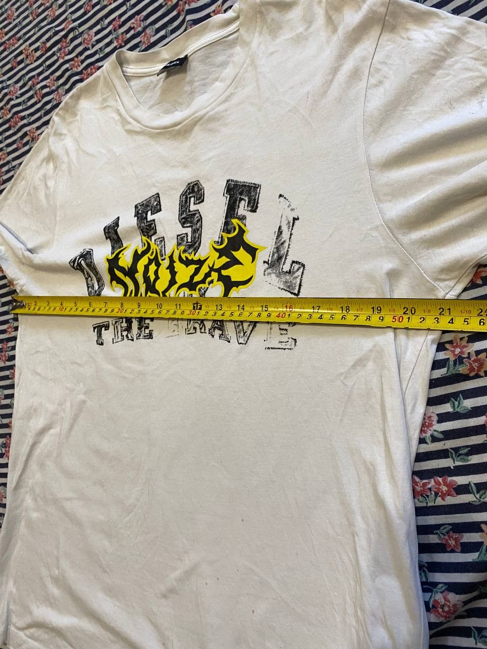 Diesel Vintage Diesel Big Y2K Logo Short Sleeve T-Shirt Size L Size US L / EU 52-54 / 3 - 10 Thumbnail