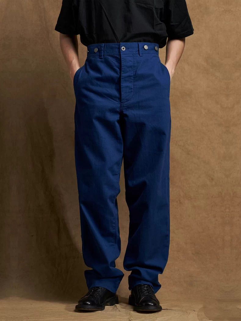 Nigel Cabourn Nigel Cabourn Twill Railway Pants - dmc Size US 34 / EU 50 - 1 Thumbnail