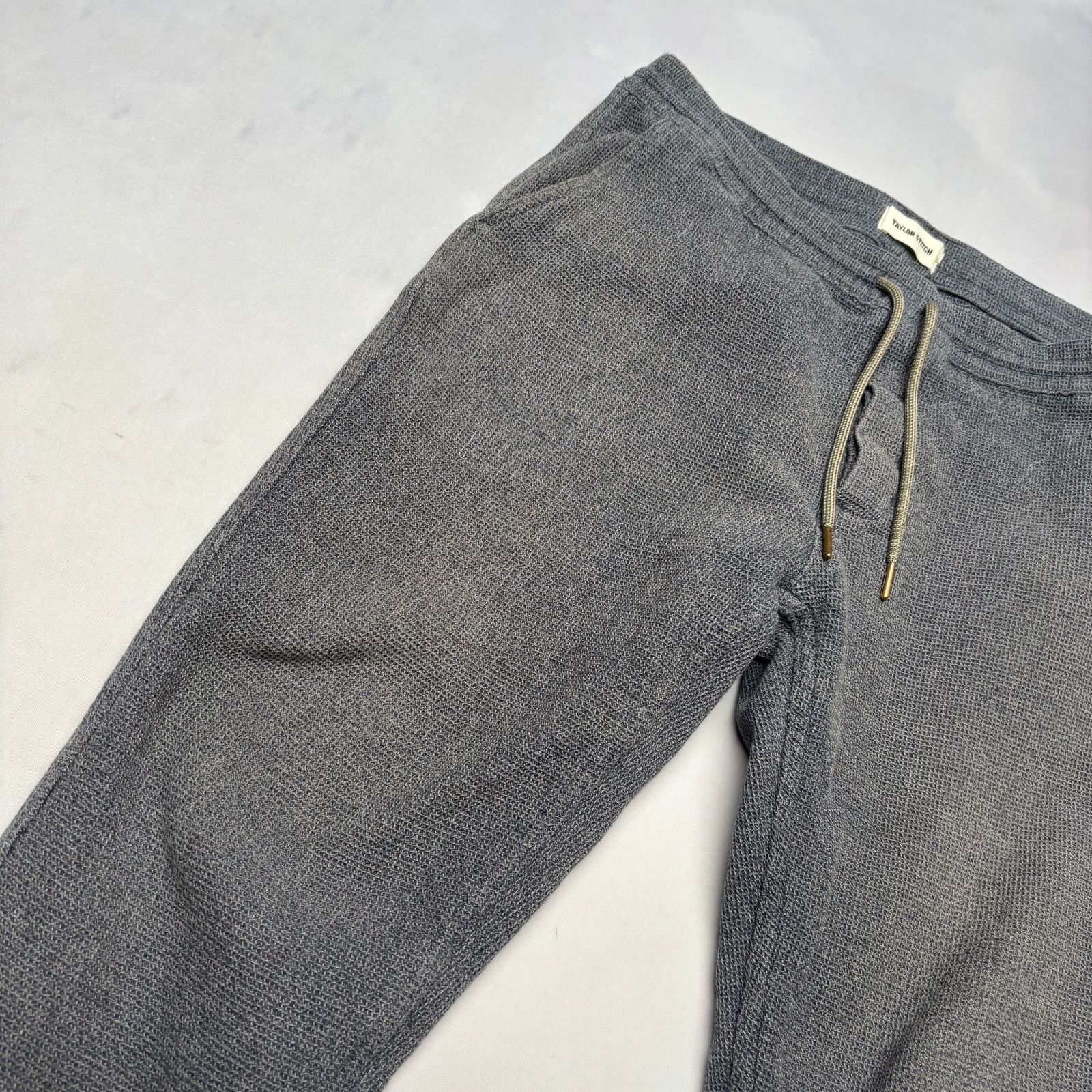 Taylor Stitch Taylor Stitch Apres Pant Waffle Knit Faded Joggers Men's L Size US 34 / EU 50 - 12 Thumbnail