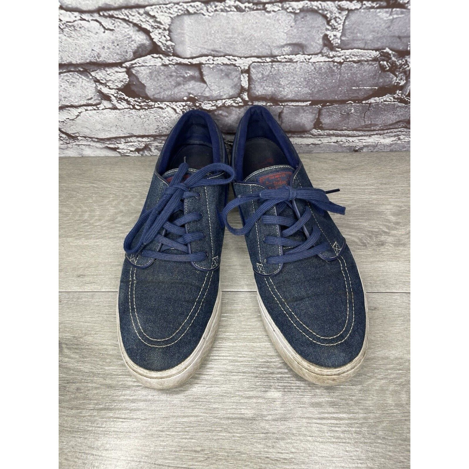 Nike Nike Janoski Stefan SB Zoom Blue Denim Skateboarding Shoes M Size US 10.5 / EU 43-44 - 14 Thumbnail