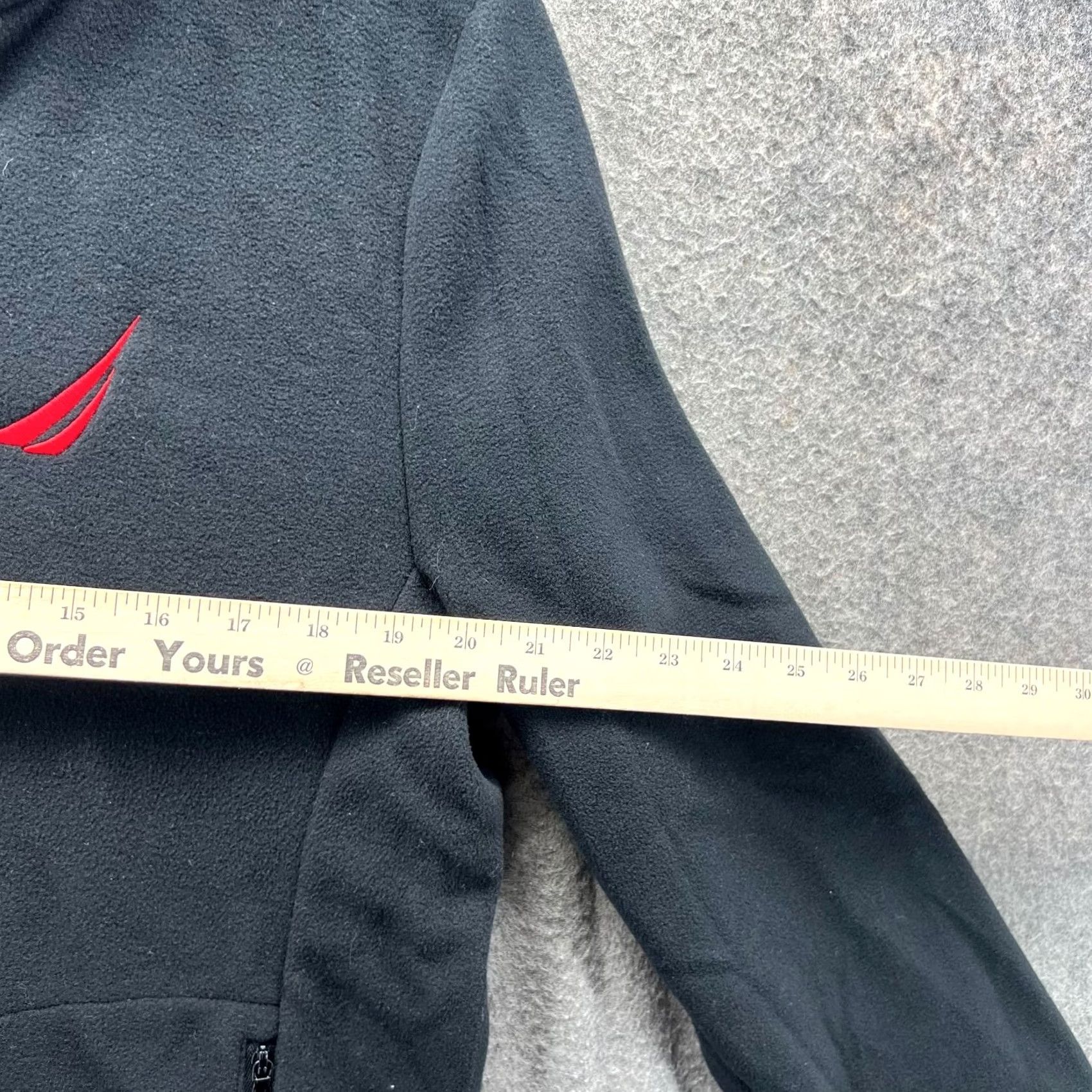 Nautica Nautica Jacket XL Black Full Zip Fleece Sherpa Collar Windbreaker Casual Mens Size US XL / EU 56 / 4 - 3 Thumbnail