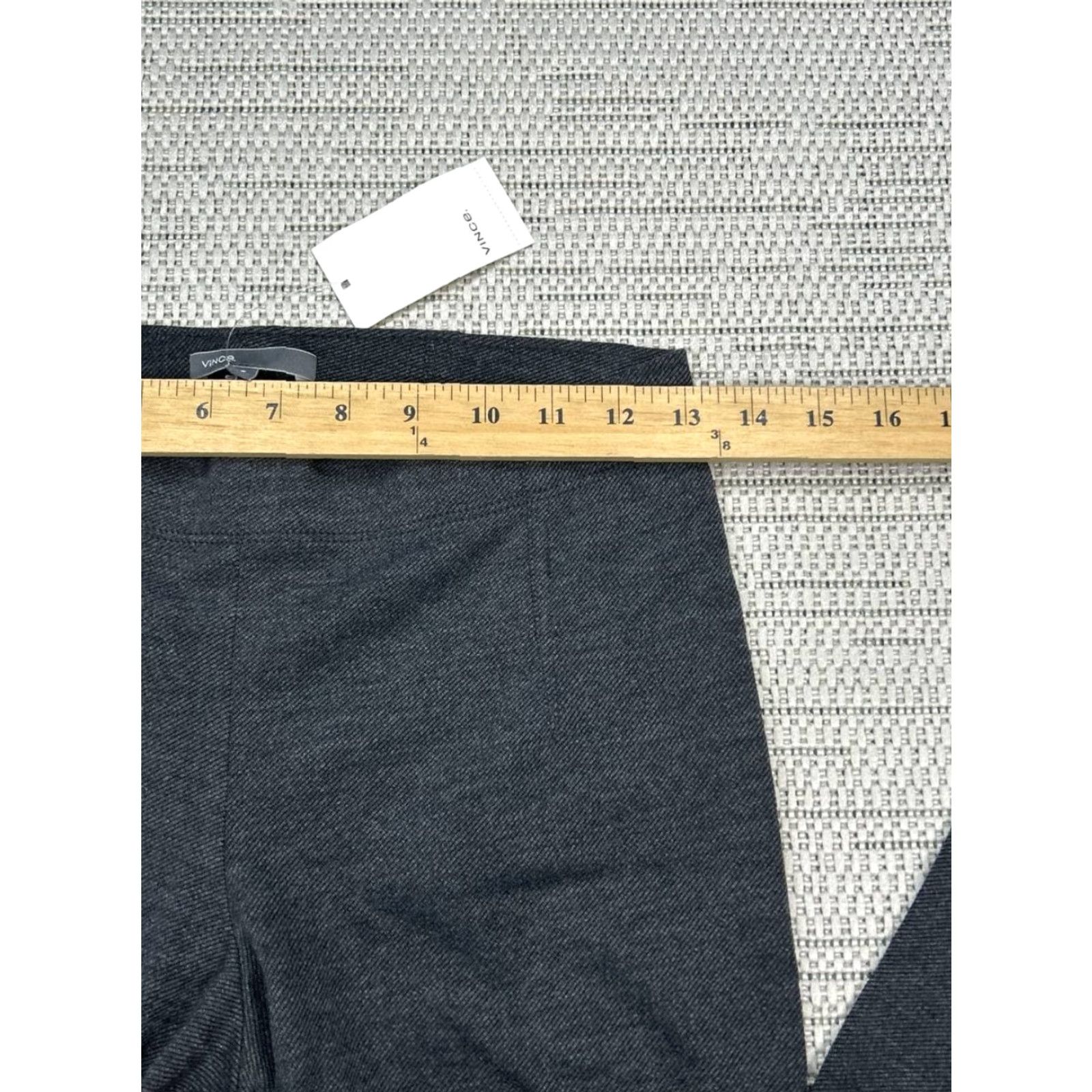 Vince Vince Slim Fit Pants Womens Small Black Stretch Mid Rise Skinny Leg Vince Pants Black Slim Fit Womens Small Modern City Preppy 90s? Size 28" / US 6 / IT 42 - 3 Thumbnail
