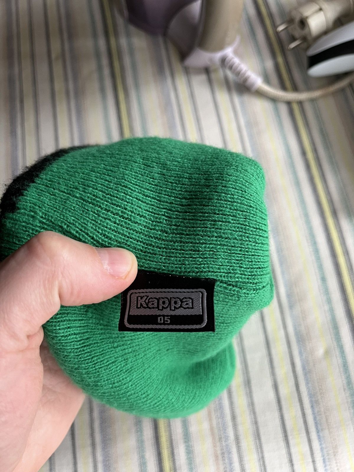 Kappa × Vintage Vintage Kappa Real Betis winter hat Size ONE SIZE - 3 Thumbnail