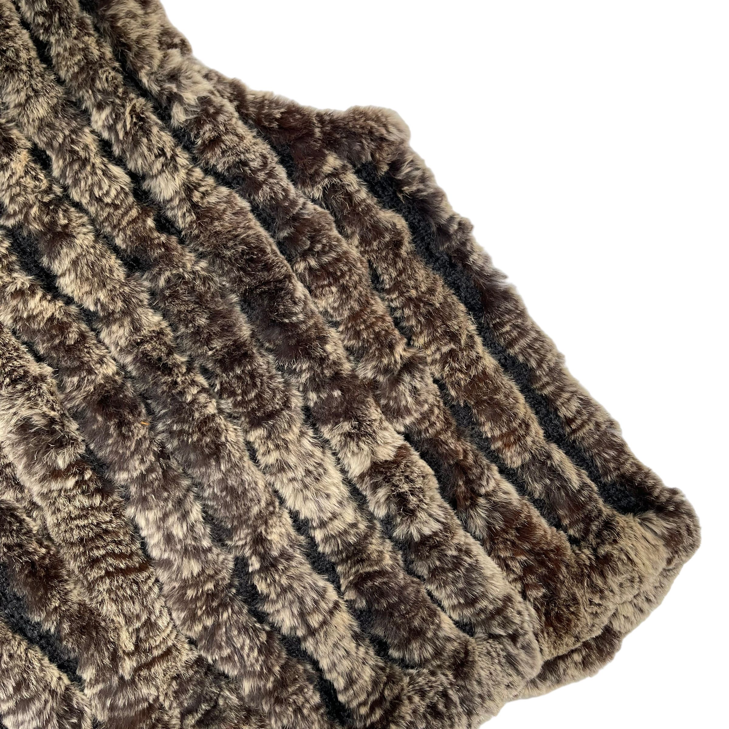 If Six Was Nine × Yasuyuki Ishii Rabbit Fur Mohair Textured 1990s Vest Size US L / EU 52-54 / 3 - 4 Thumbnail