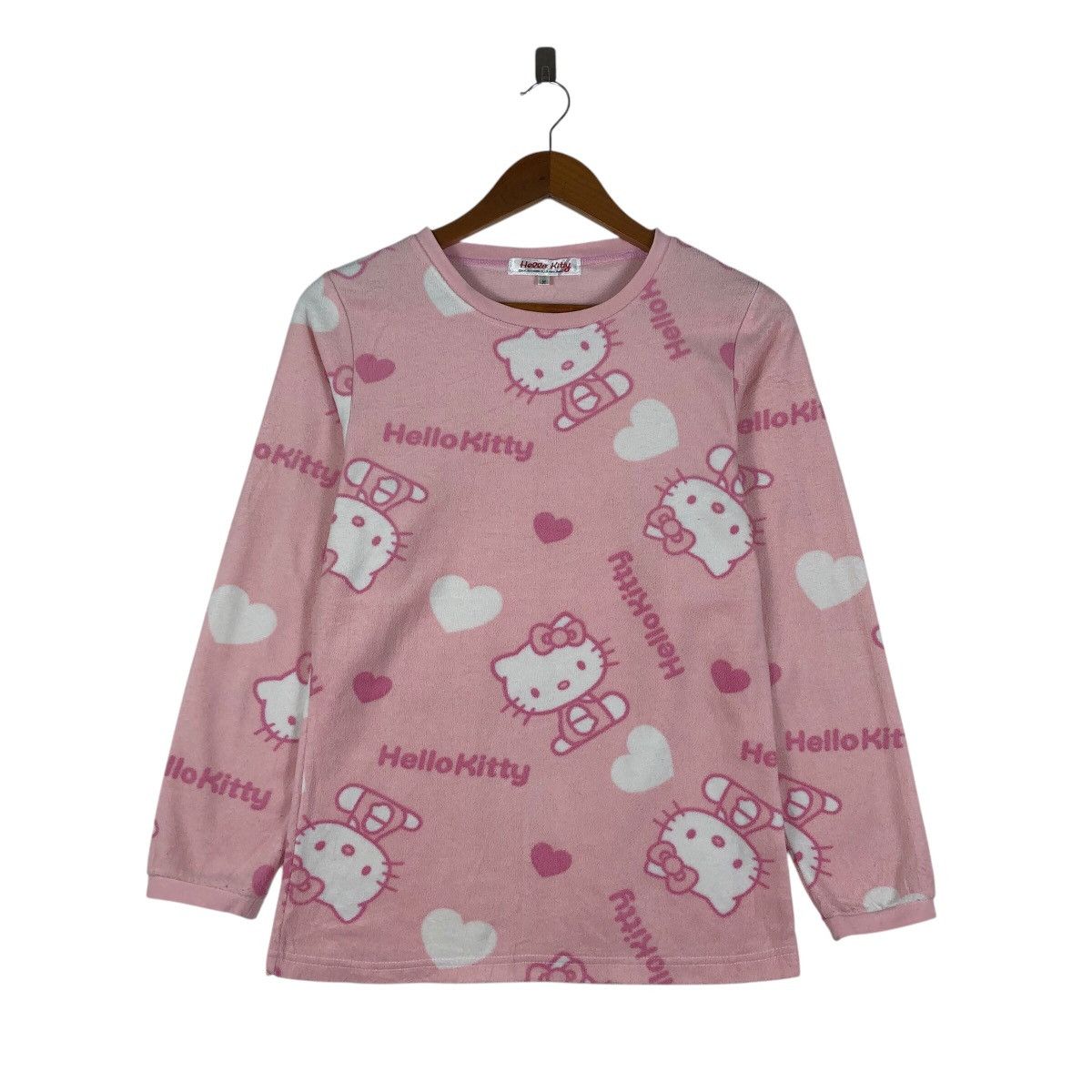 Anime × Japanese Brand × Other HELLO KITTY Fullprint Fleece Sweater Size US M / EU 48-50 / 2 - 1 Thumbnail