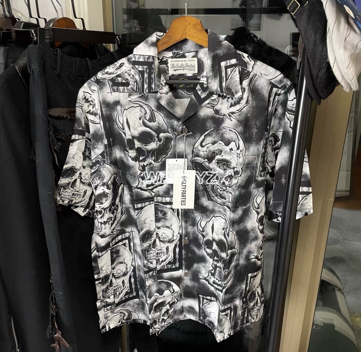 Wacko Maria Wacko Maria 22SS Tattoo Hawaiian Short Sleeve Shirt J29 Size US M / EU 48-50 / 2 - 3 Thumbnail