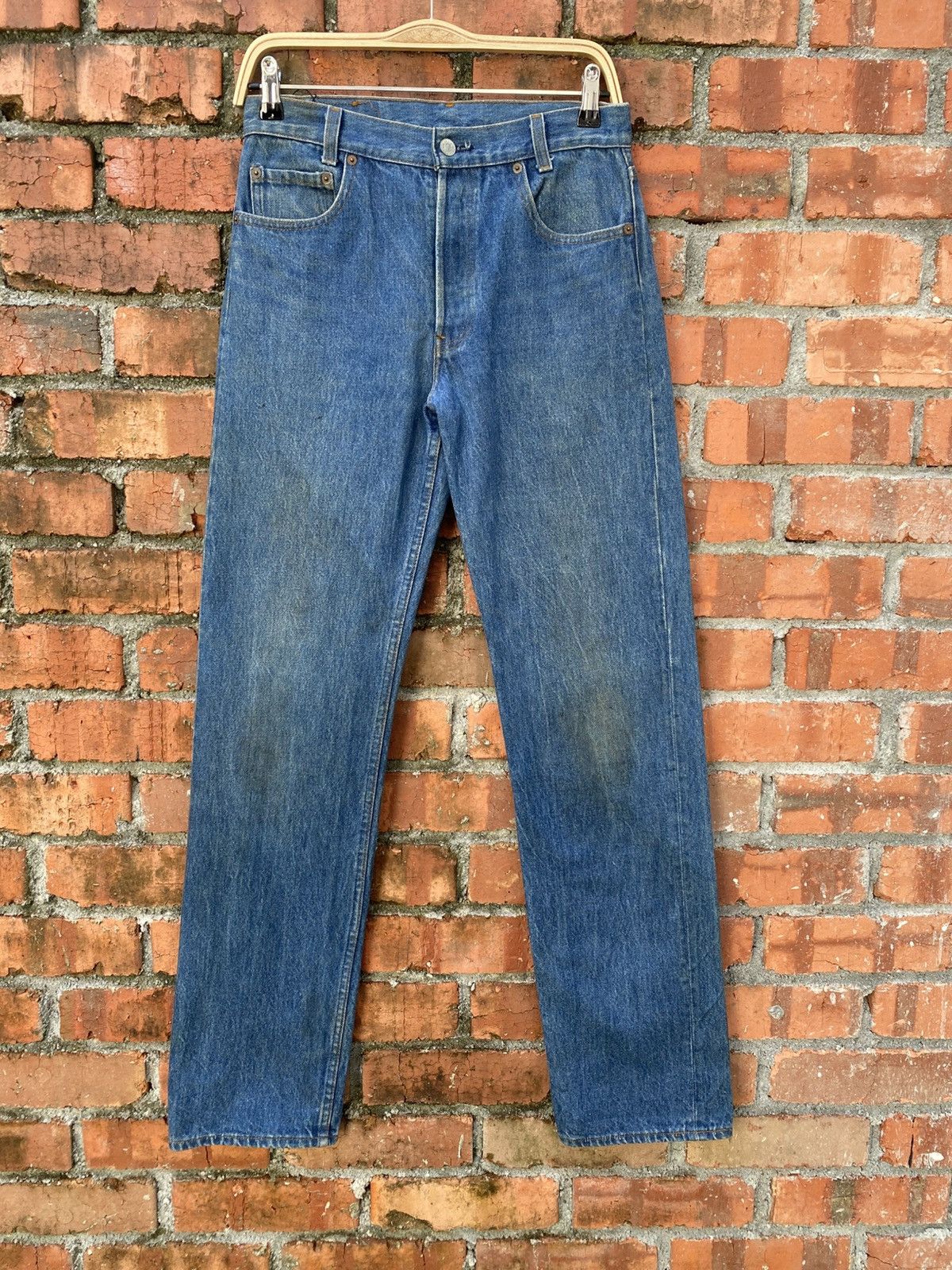 Levi's × Levi's Vintage Clothing × Vintage W30x32.5 vintage levi's 501 made in USA 80s Size US 30 / EU 46 - 1 Thumbnail