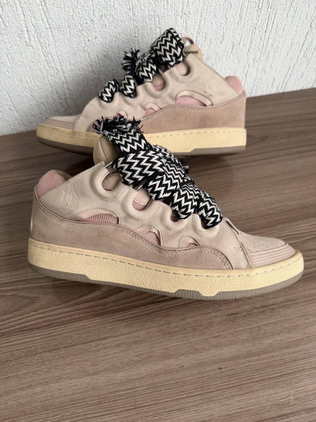 Lanvin Pale pink Curb sneakers Size US 9 / EU 42 - 3 Thumbnail
