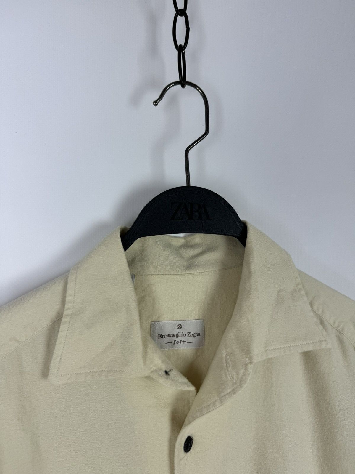 Ermenegildo Zegna Ermenegildo Zegna Soft Pocket Buttons Shirt Size US L / EU 52-54 / 3 - 3 Thumbnail