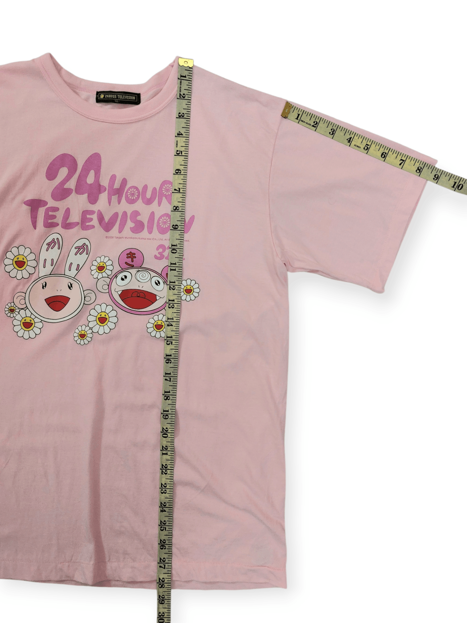 Takashi Murakami × Vintage Takashi Murakami x 24 hour Televisyen T-Shirt Size US L / EU 52-54 / 3 - 9 Thumbnail