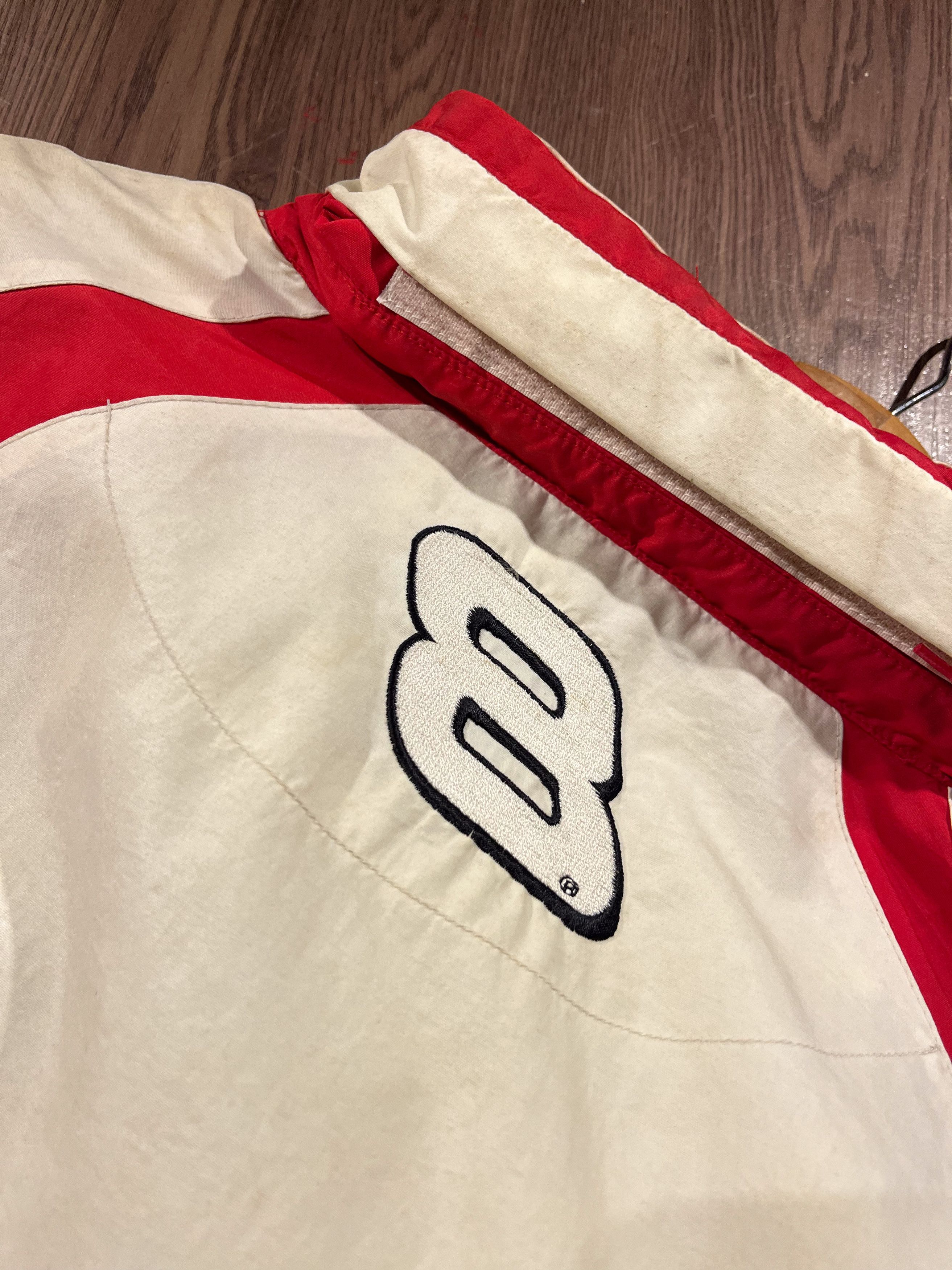 NASCAR NASCAR Dale Earnhardt #8 Half zip Anorak Jacket Size US XL / EU 56 / 4 - 5 Thumbnail