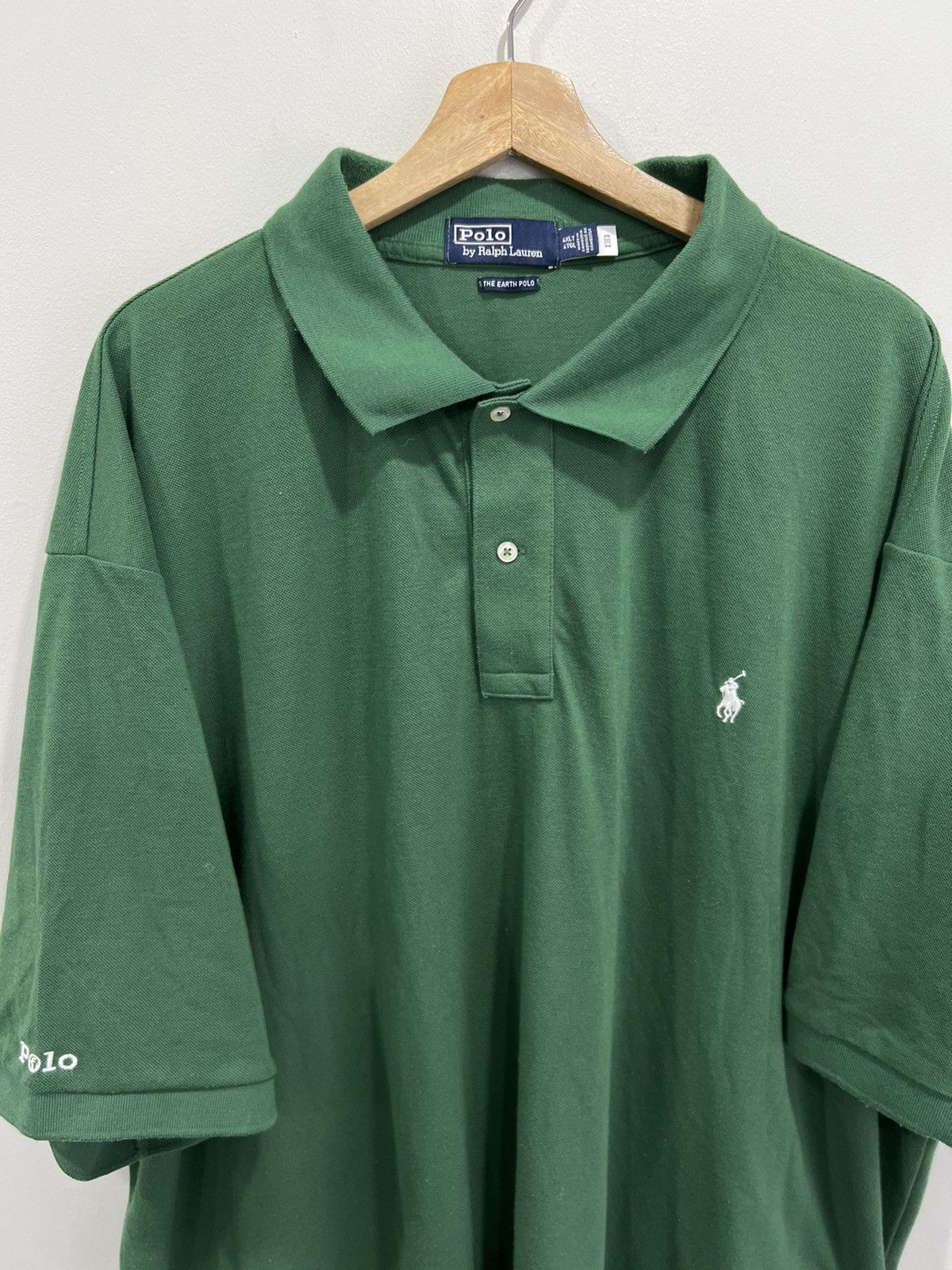 Polo Ralph Lauren Ralph Lauren Polo Shirt 4xl the earth polo green Size US XXL / EU 58 / 5 - 2 Thumbnail