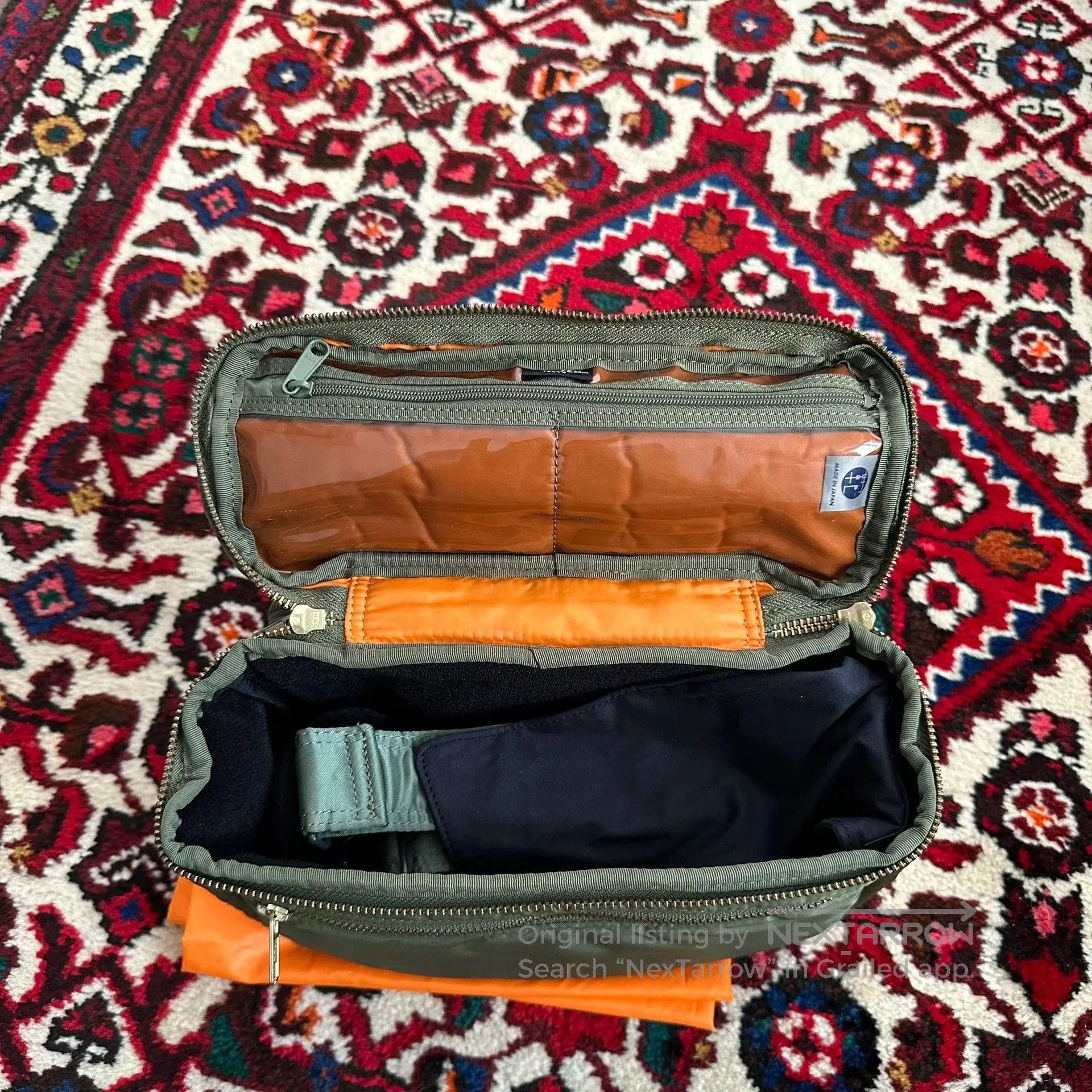 Porter porter tanker camera bag in green. Size ONE SIZE - 9 Thumbnail