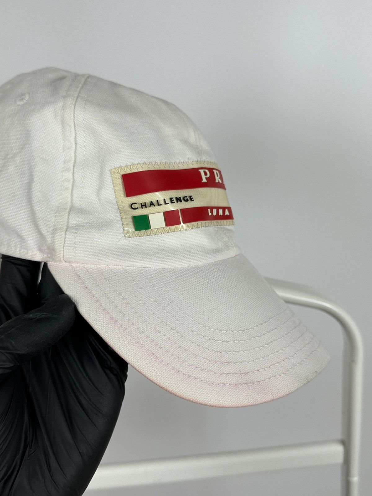 Prada 2003 Vintage Prada Luna Rossa Challenge White Cap Size ONE SIZE - 11 Thumbnail