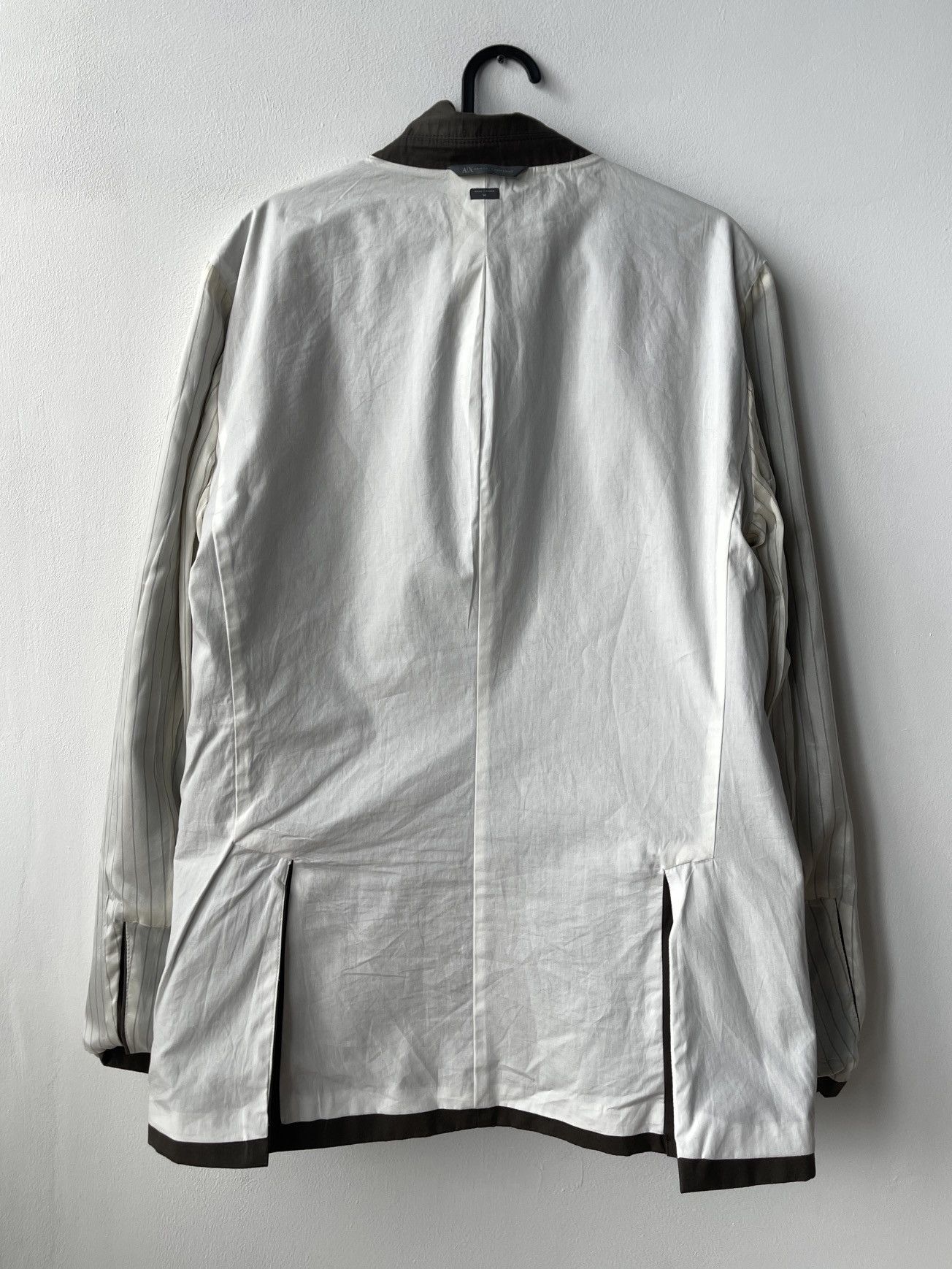 Armani Exchange Armani Exchange Men's M Brown Utility Field Blazer Jacket Size US M / EU 48-50 / 2 - 12 Thumbnail
