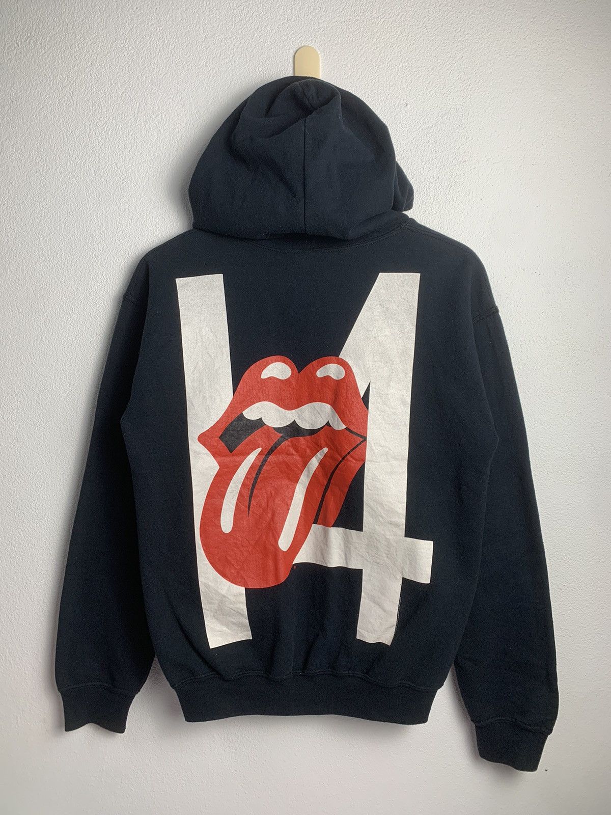 Band Tees Vintage The Rolling Stones ZipUp Hoodie PolyCotton Size US S / EU 44-46 / 1 - 1 Thumbnail
