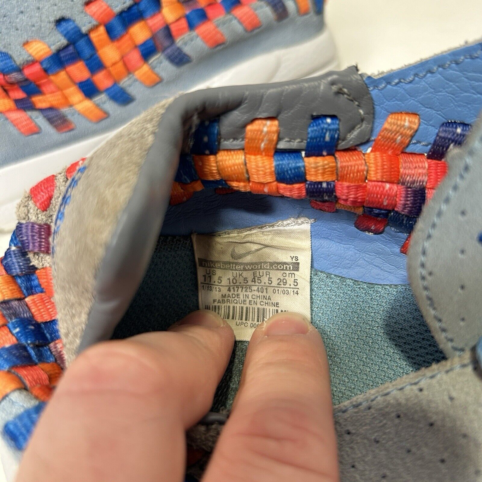 Nike Nike Air Footscape Woven Motion “University Blue” 2024 Size US 11.5 / EU 44-45 - 8 Thumbnail