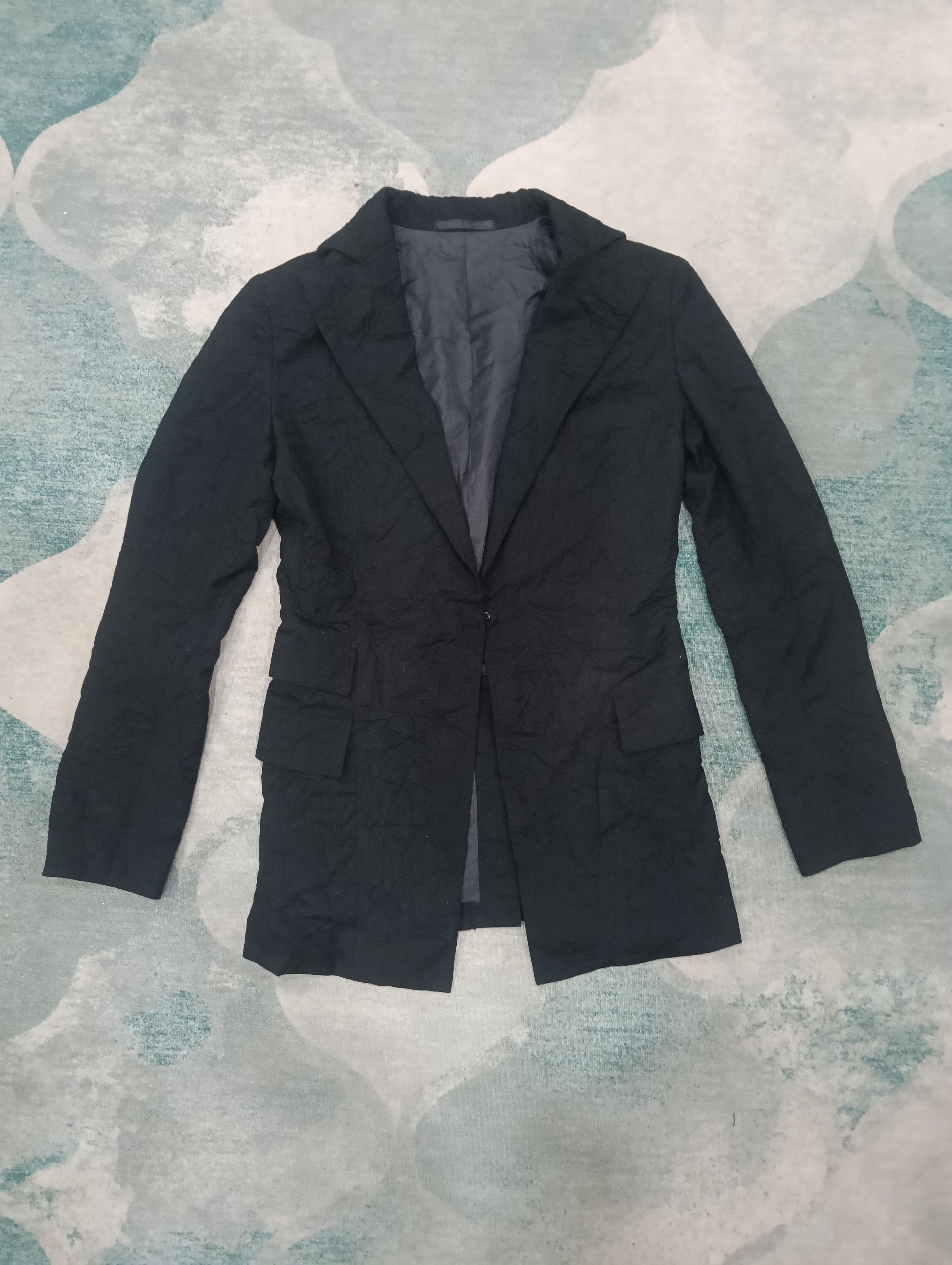 Japanese Brand × KOZABURO × Yuji Yamada Vintage Yuji Yamada4 Pocket Blazer Jacket Size M / US 6-8 / IT 42-44 - 1 Thumbnail