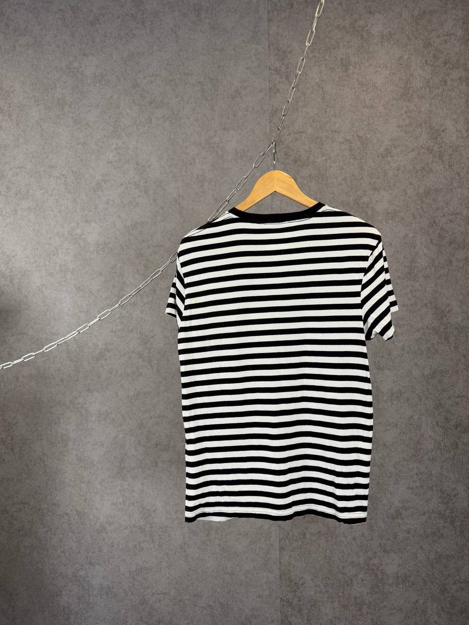 Cheap Monday × Designer Cheap Monday designer big center logo striped tee Size US M / EU 48-50 / 2 - 7 Thumbnail