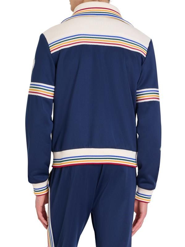 os11x0725 Venus As A Boy Cotton-Blend Varsity Track Jacket