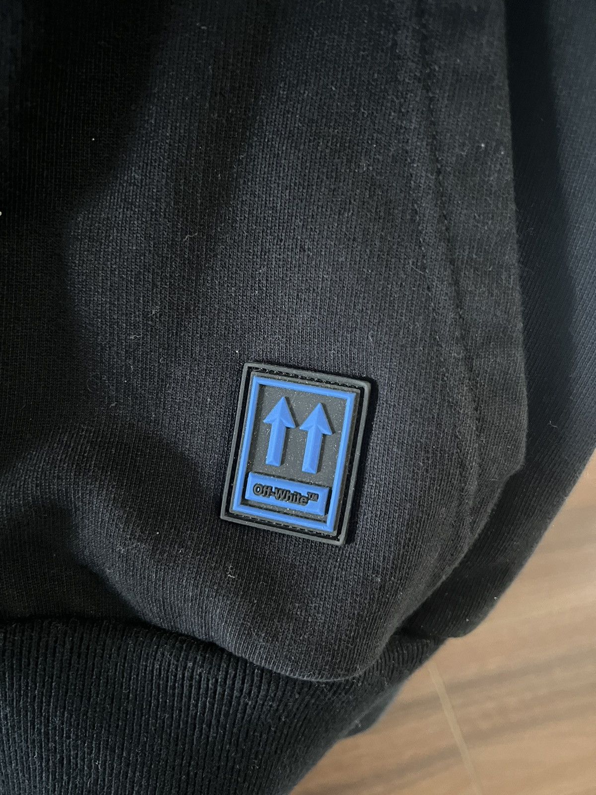 Off-White OFF-WHITE Back Photo Print Two-Piece Hoodie Black Size US S / EU 44-46 / 1 - 5 Thumbnail