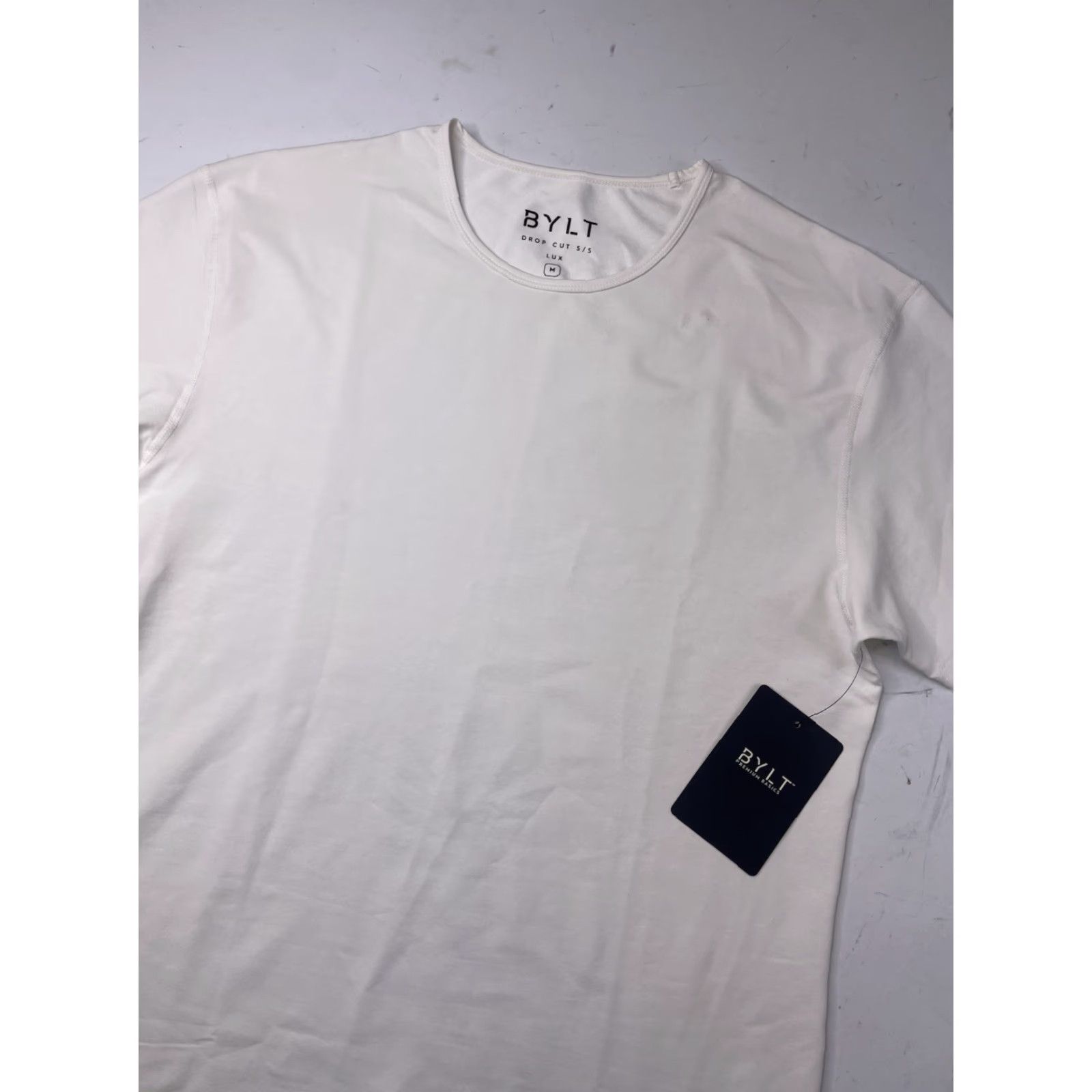 Asics BYLT T-Shirt Shirt Short Sleeve White Mens M bylt Premium Basics Drop Cut Lux Size US M / EU 48-50 / 2 - 2 Thumbnail