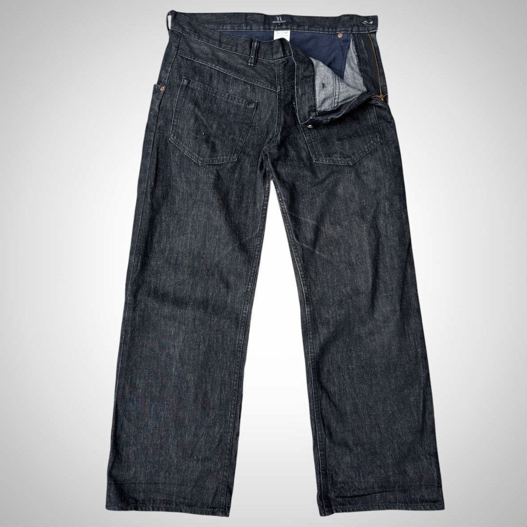 Yohji Yamamoto Y’s by Yohji Yamamoto Asymmetrical Sideways Denim Size US 34 / EU 50 - 2 Thumbnail
