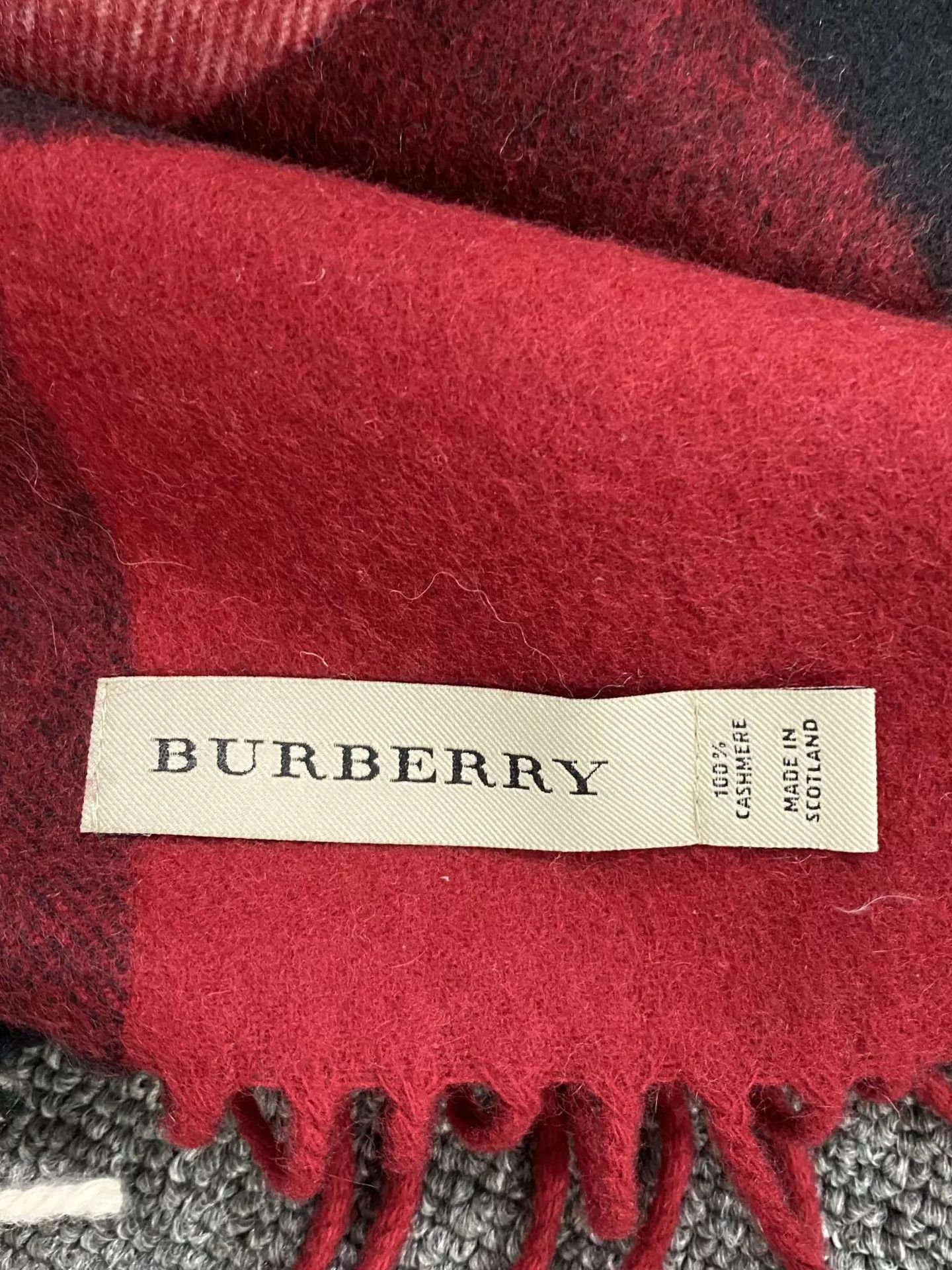 Burberry Burberry Check Cashmere Scarf 99 New Size ONE SIZE - 5 Thumbnail