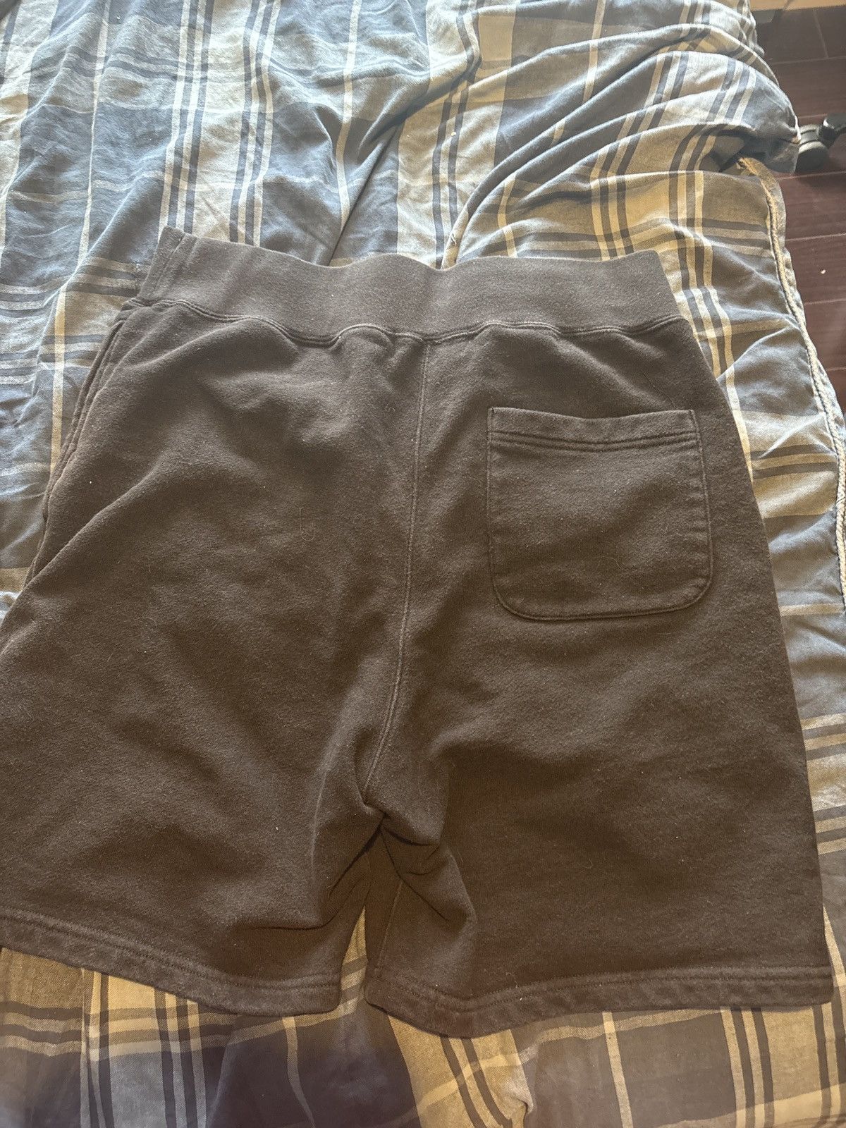 Bape black sweat shorts Size US 34 / EU 50 - 2 Thumbnail