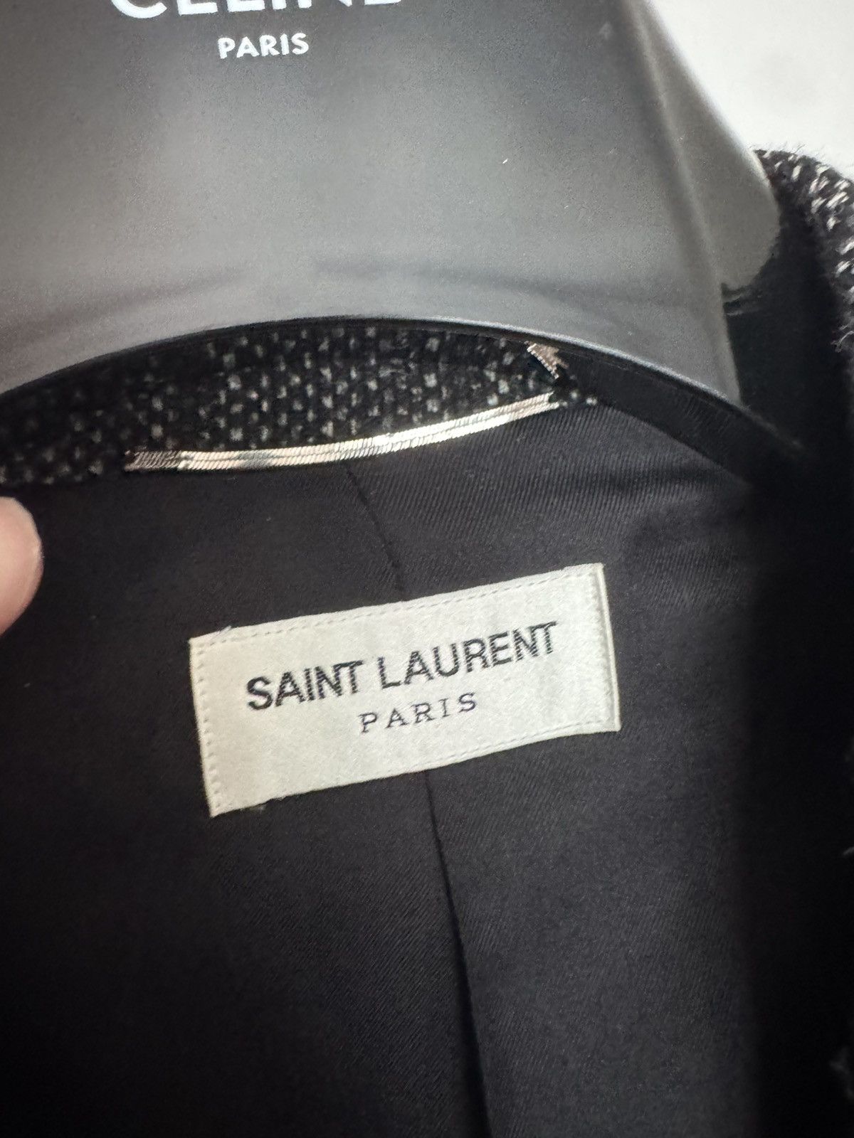 Saint Laurent Paris Wool Tweed blazer 2019 Size 50R - 2 Thumbnail