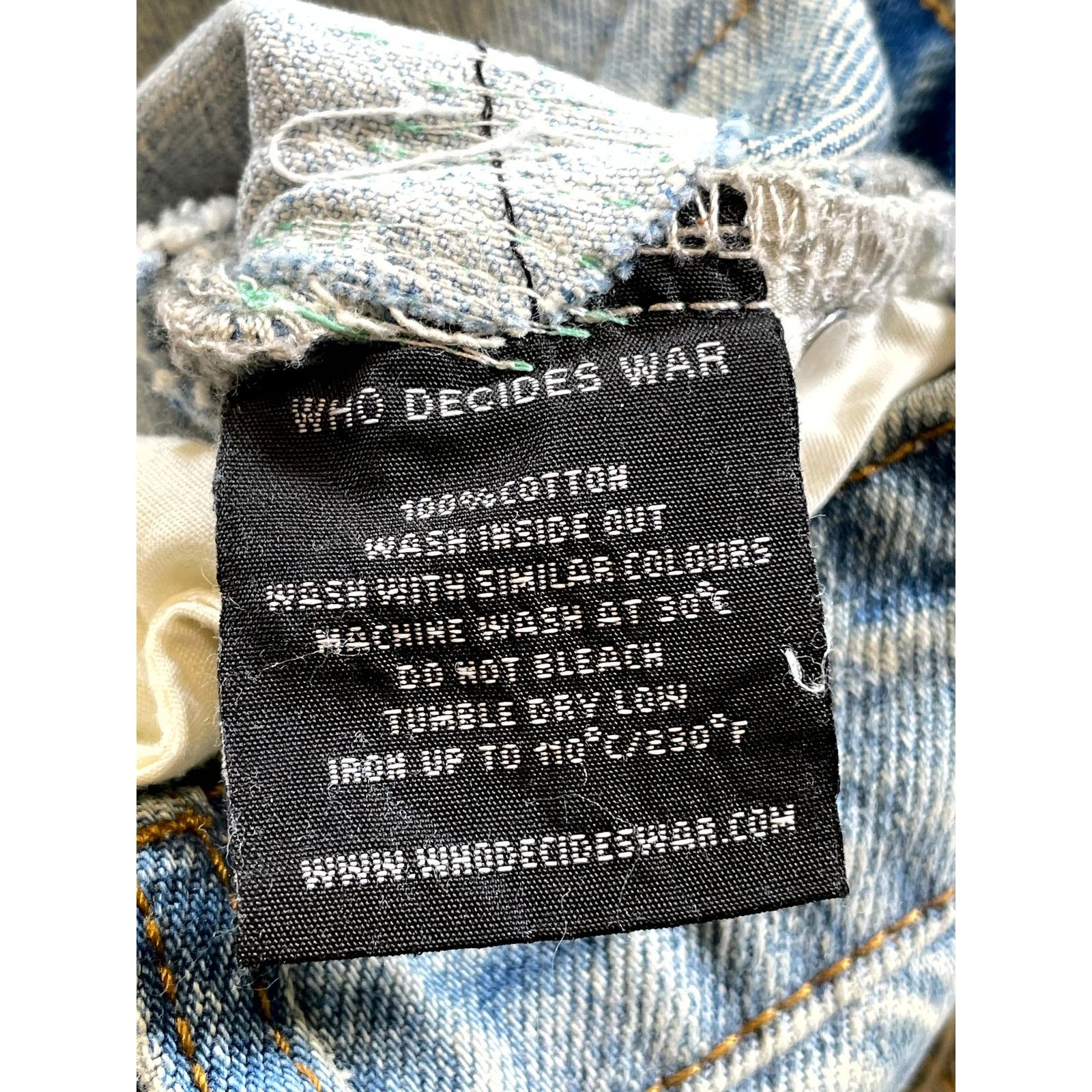 Who Decides War Who Decides War Side Embroidery Denim Multicolor Jeans Size US 26 / EU 42 - 6 Thumbnail