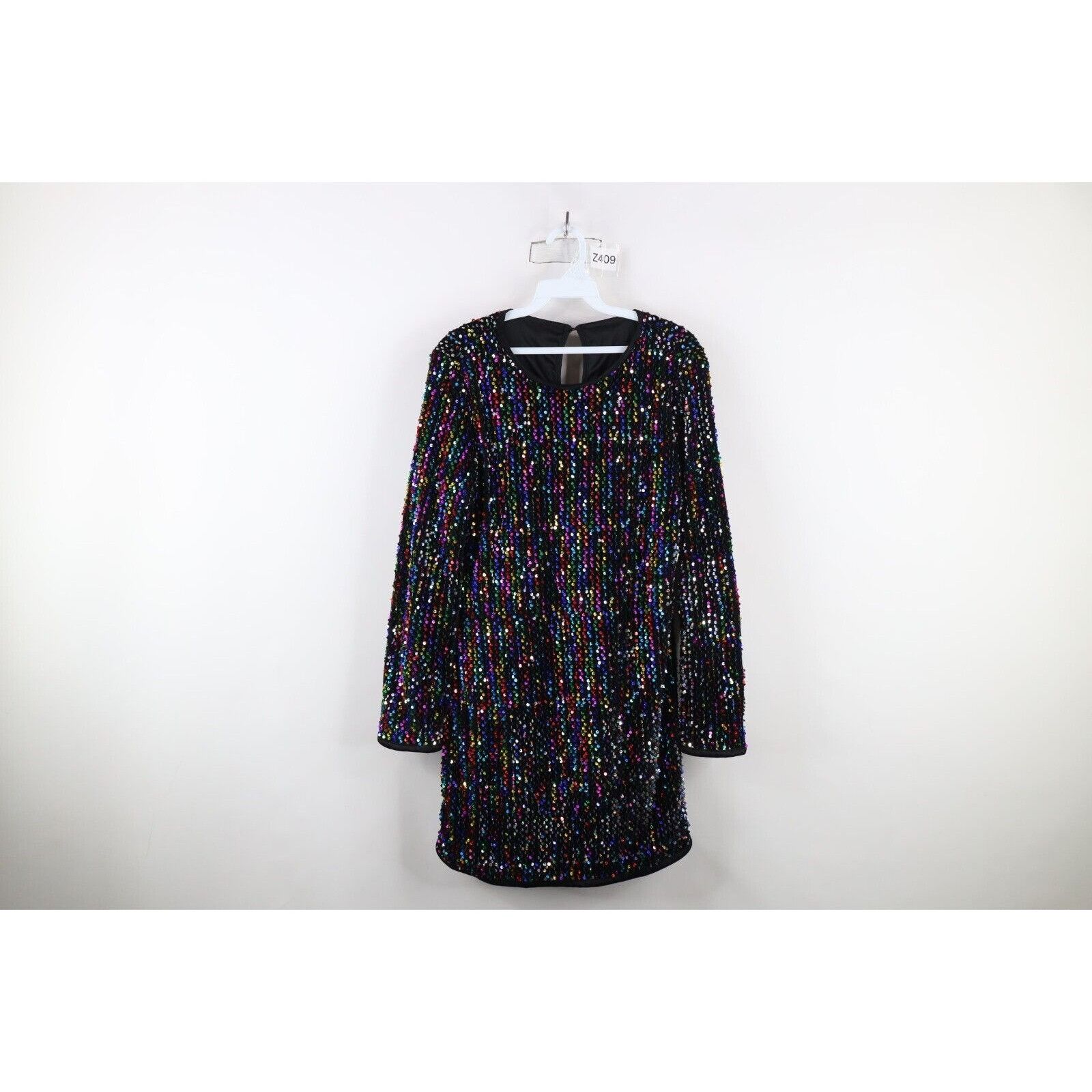 Vintage Vintage 90s Y2K Streetwear Rainbow Sequin Dress Size M / US 6-8 / IT 42-44 - 1 Thumbnail