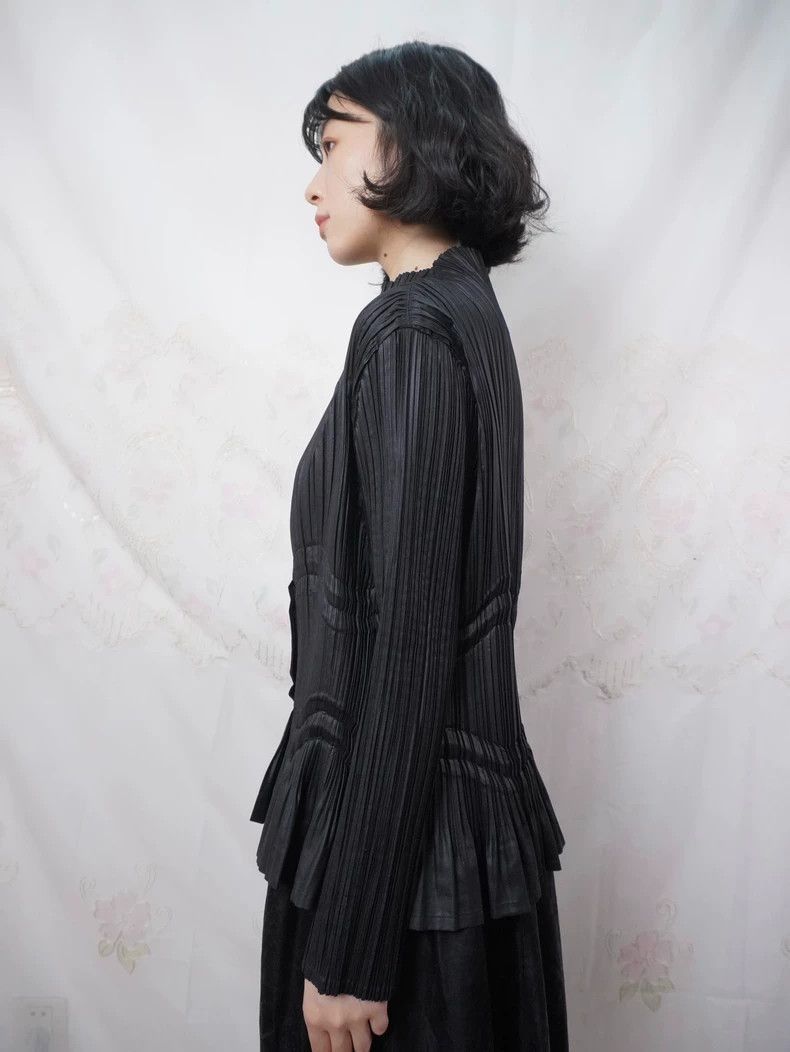 Issey Miyake Issey Miyake FETE Pleated Shirt Size US M / EU 48-50 / 2 - 6 Thumbnail