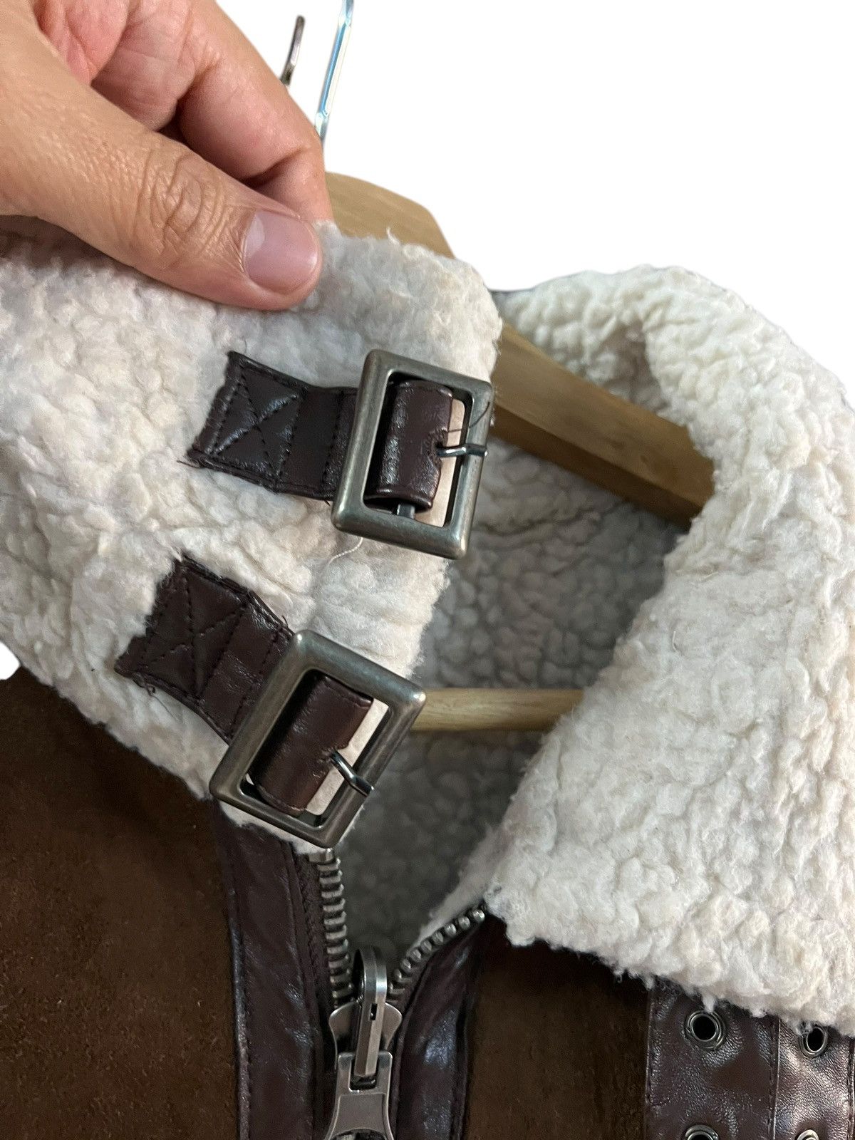 Japanese Brand INGNI B-3 SHERPA JACKET VERY RARE Size US M / EU 48-50 / 2 - 7 Thumbnail