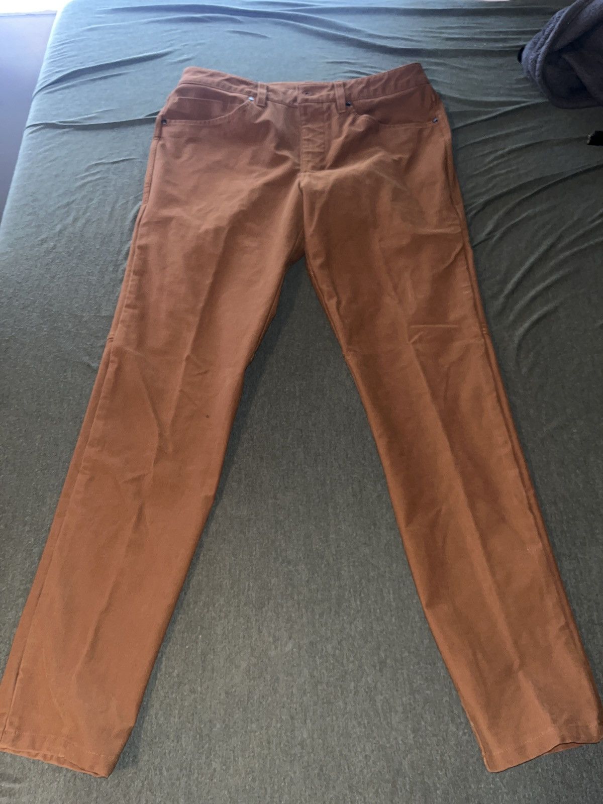Lululemon Burnt orange lululemon men’s pants Size US 32 / EU 48 - 4 Thumbnail