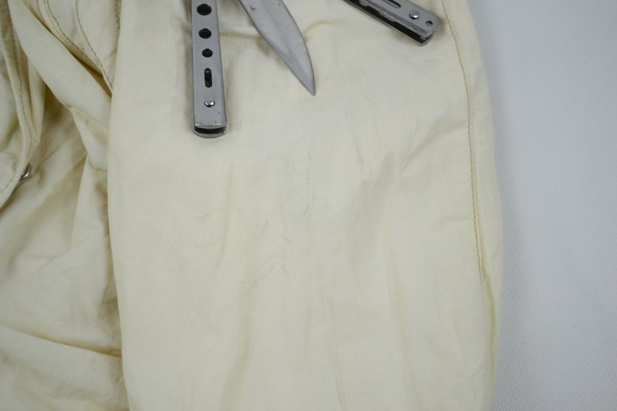 Moncler × Moncler Gamme Bleu × Moncler Grenoble VTG 90’s Logo Tab Biege Long Sleeve Trench Zip Coat Down Jacket 3 Size L / US 10 / IT 46 - 22 Thumbnail