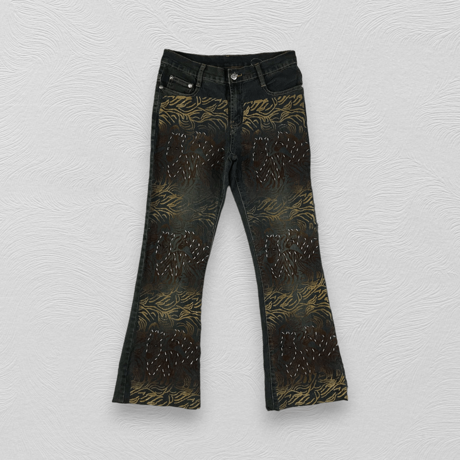 Japanese Brand Japanese Brand Ichioko Jeans Flared Denim KJ1595 Size 28" / US 6 / IT 42 - 1 Thumbnail