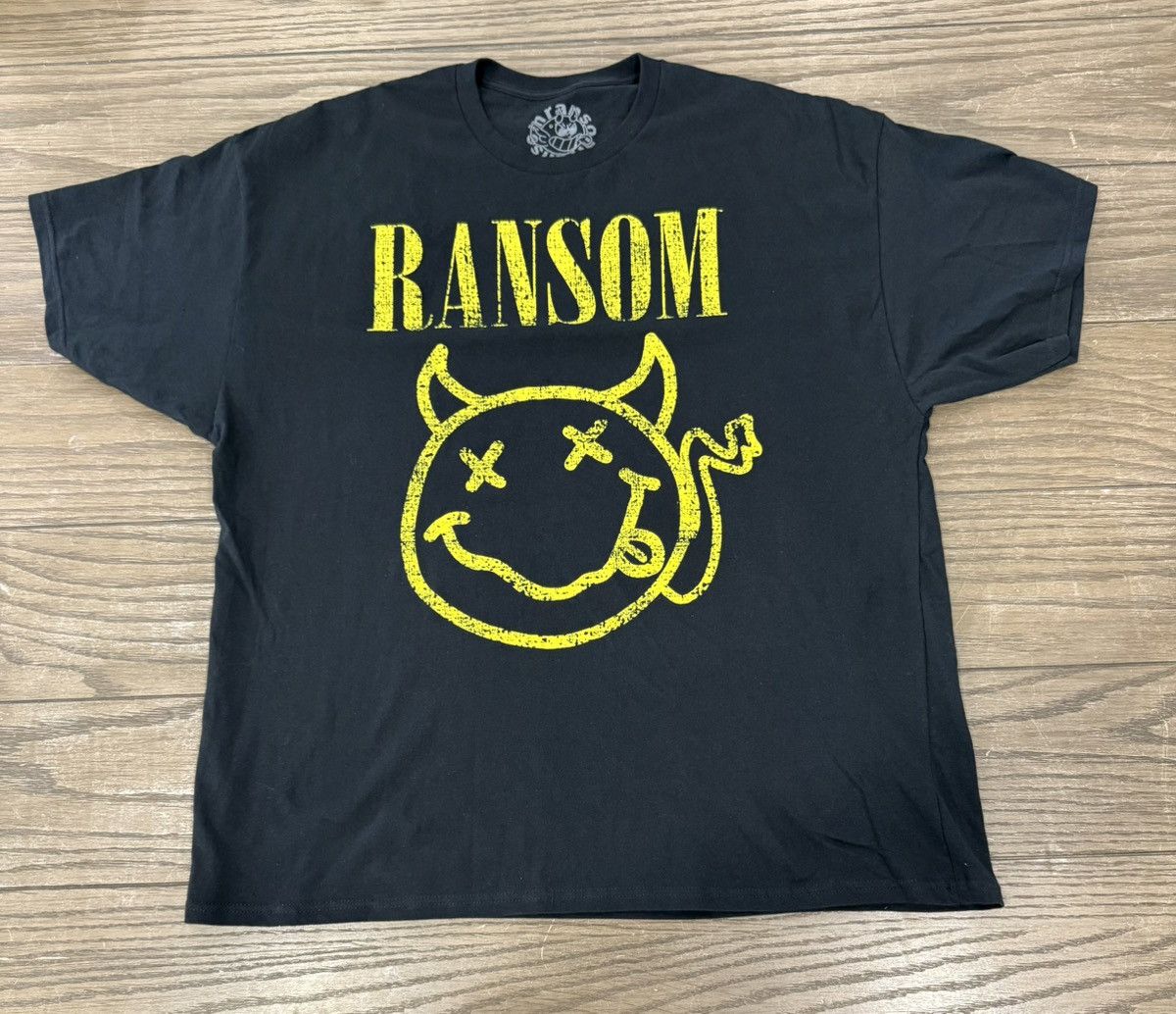 Designer × Ransom Clothing 🔥 Ransom Clothing Nirvana Tee Shirt Black 2XL XXL 🔥 Size US XXL / EU 58 / 5 - 3 Thumbnail