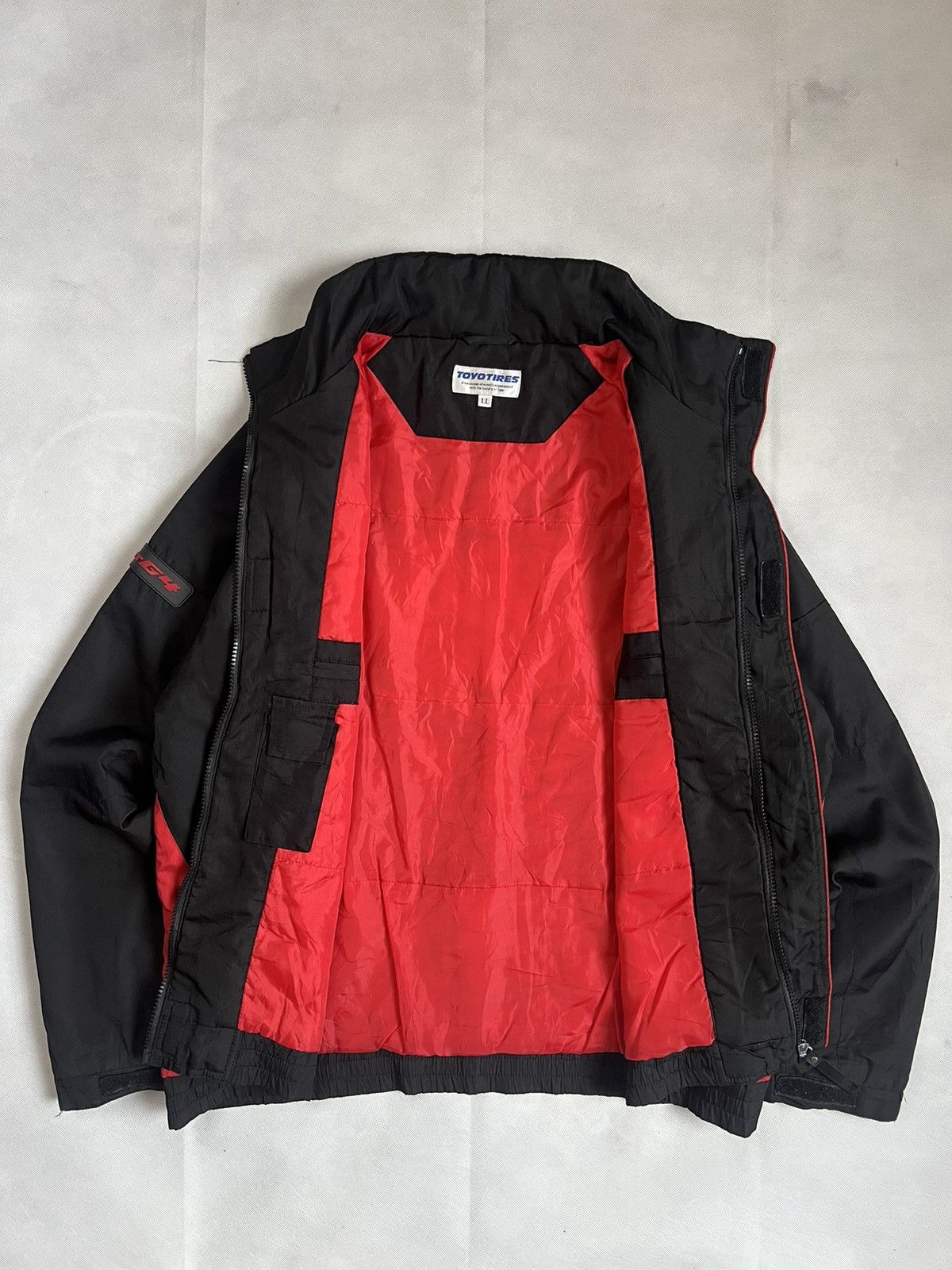 Japanese Brand Vintage Toyo Tires 360 Studless Racing Jacket Japanese Size US XL / EU 56 / 4 - 3 Thumbnail